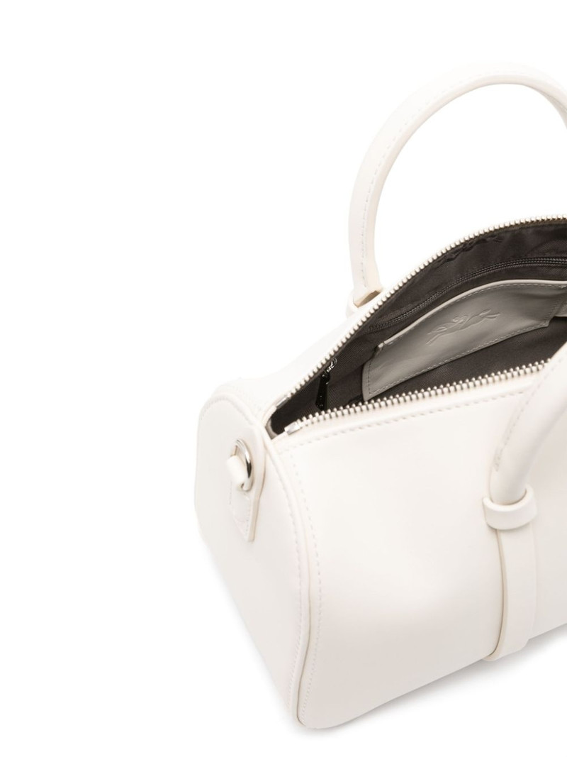 logo-debossed leather tote bag 5
