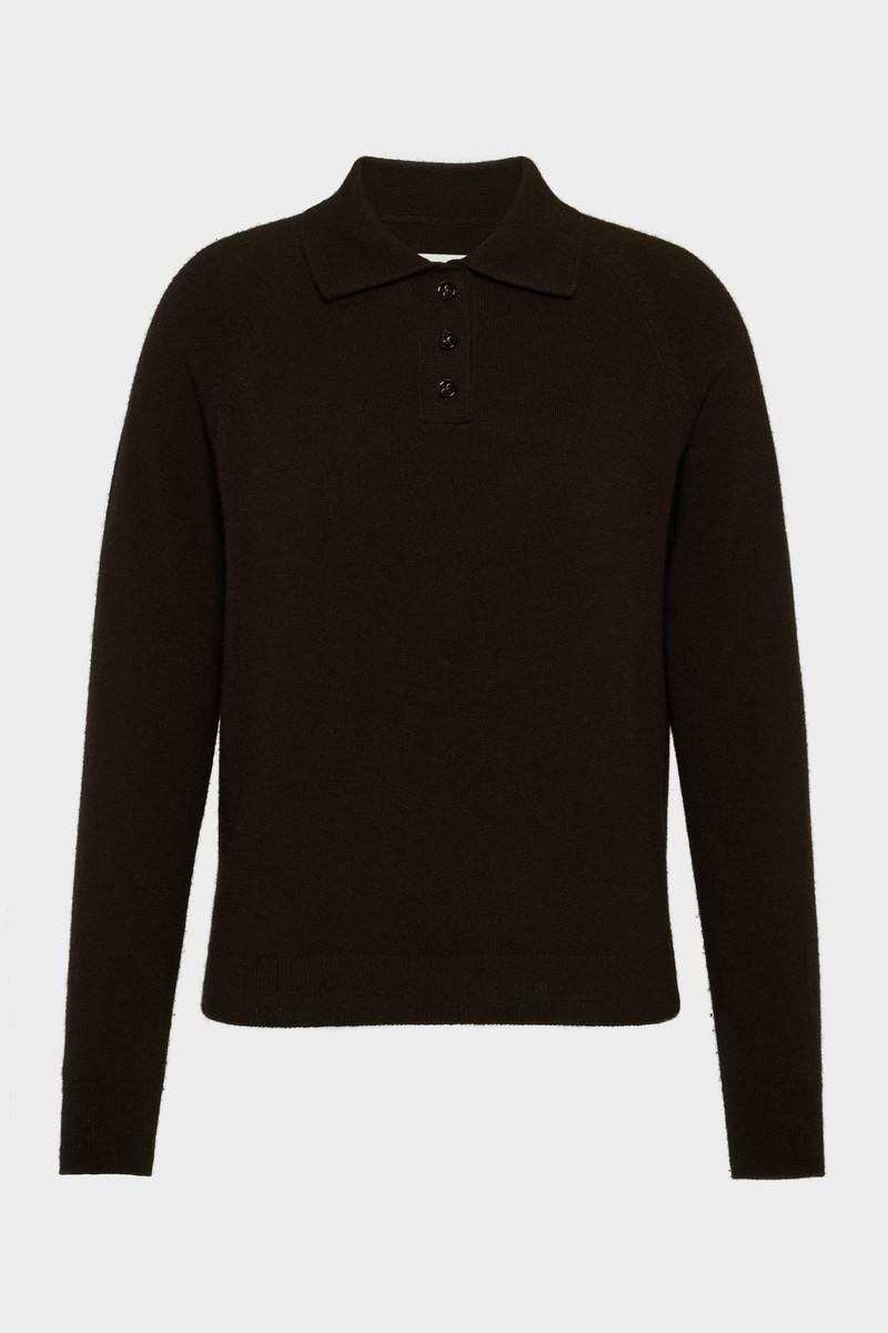 Wool polo-neck top 1