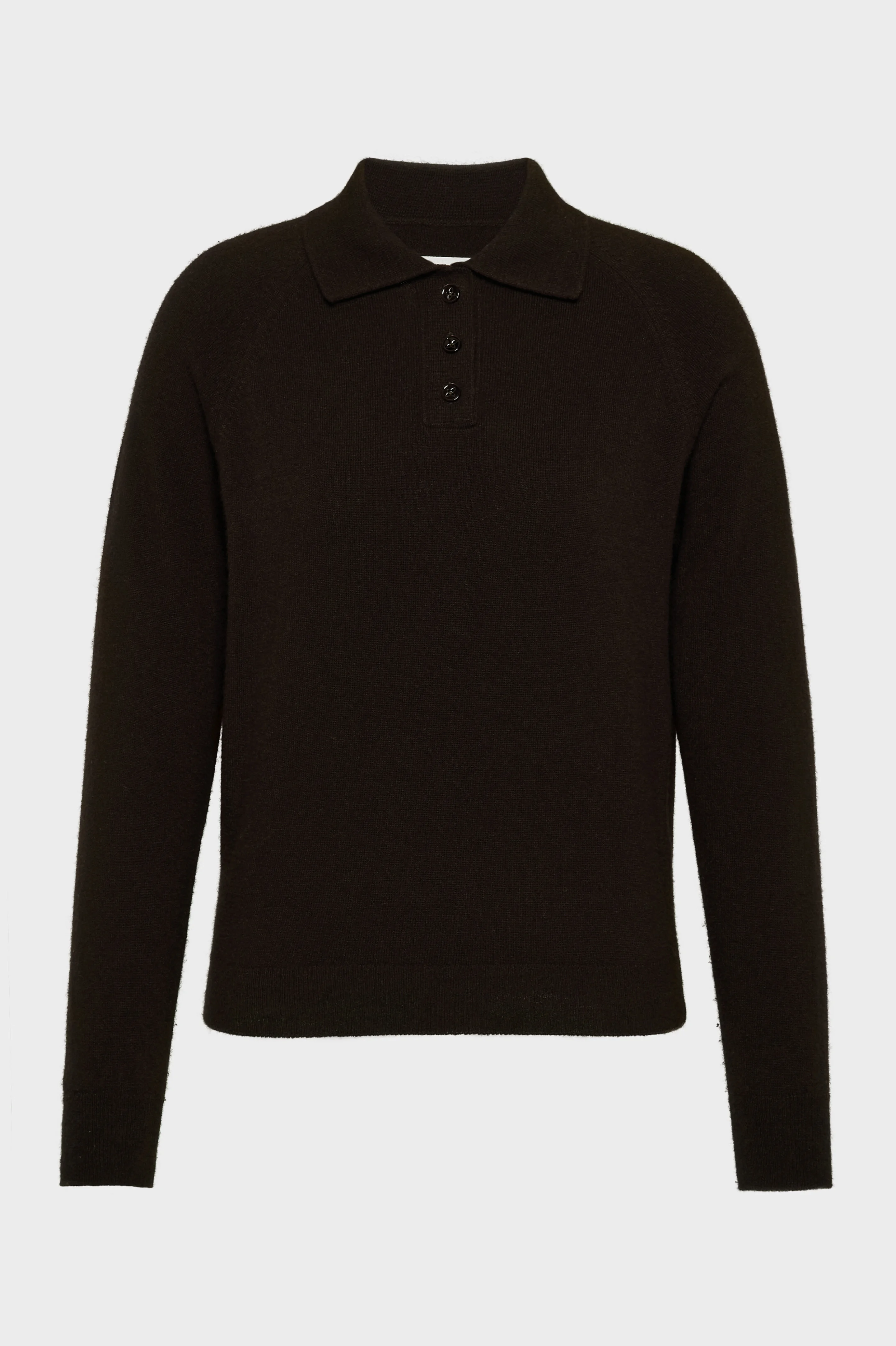 Wool polo-neck top - 1