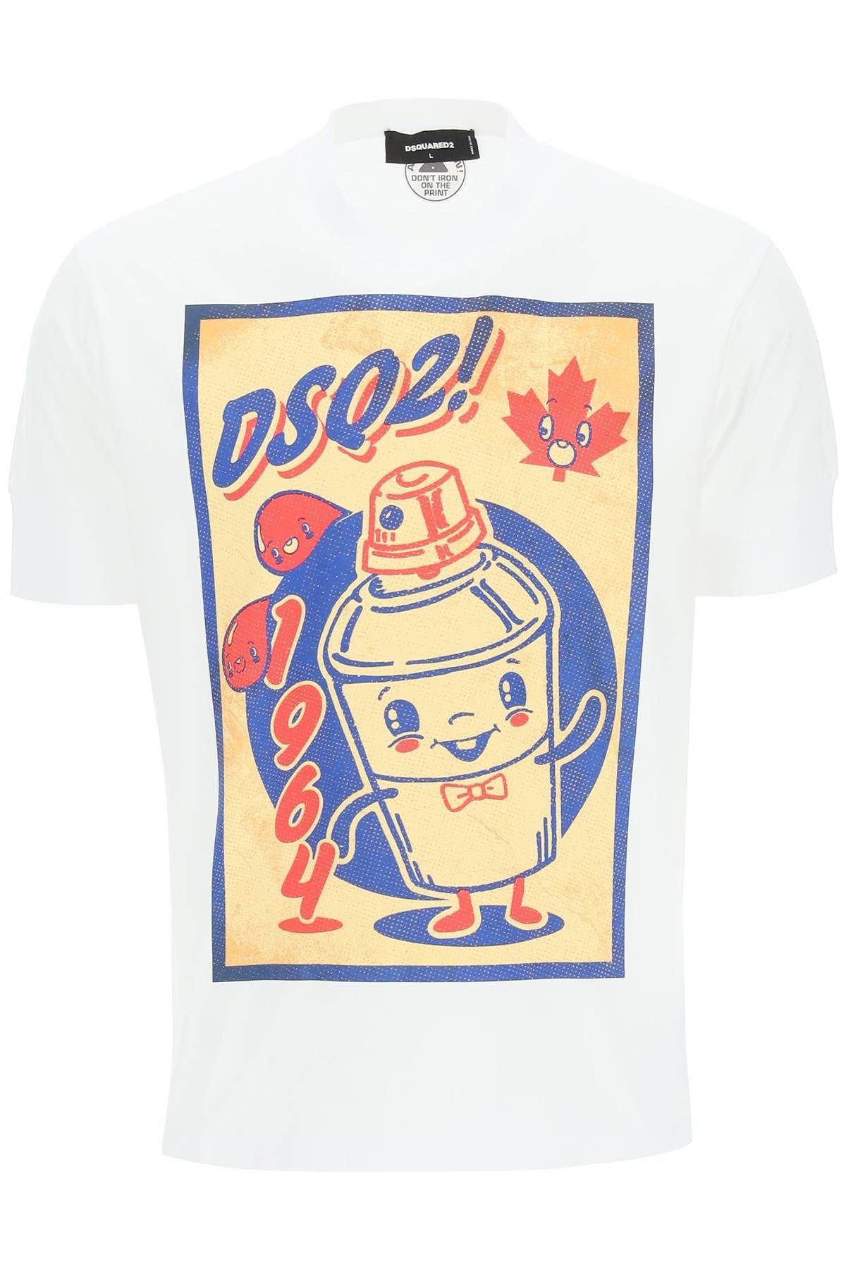 DSQ2! 1964 PRINT T-SHIRT - 1