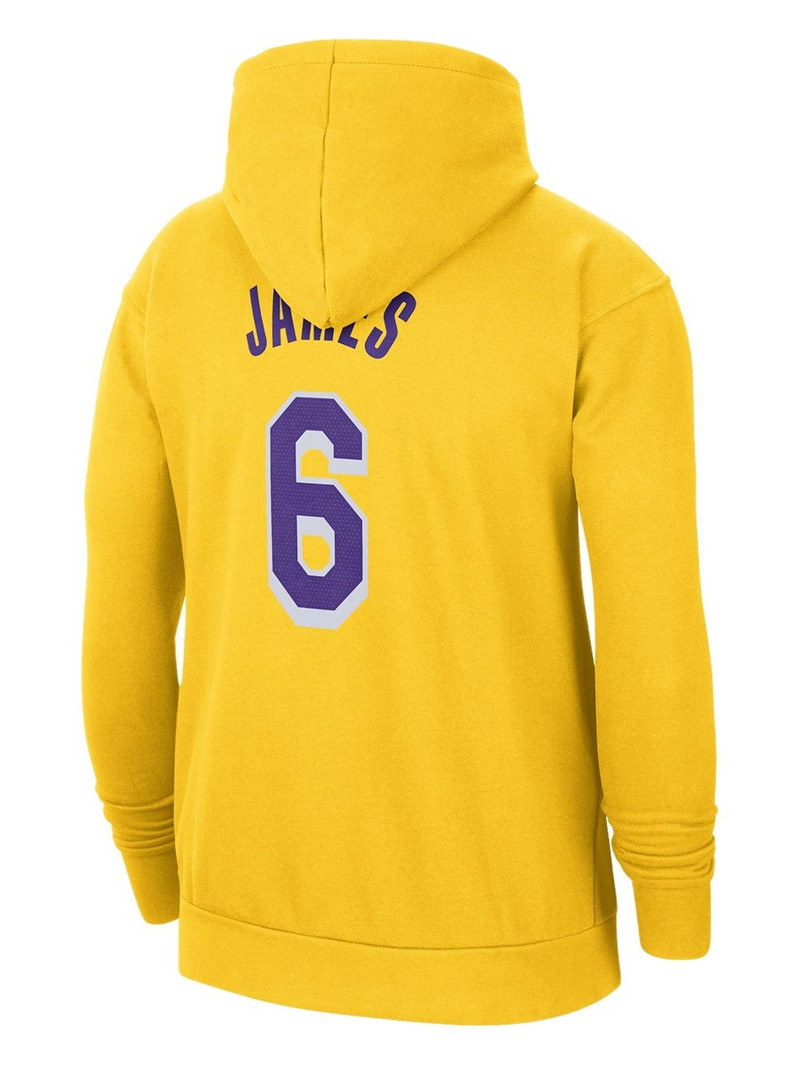 Nike NBA La Lakers Lebron James #6 hoodie outlook