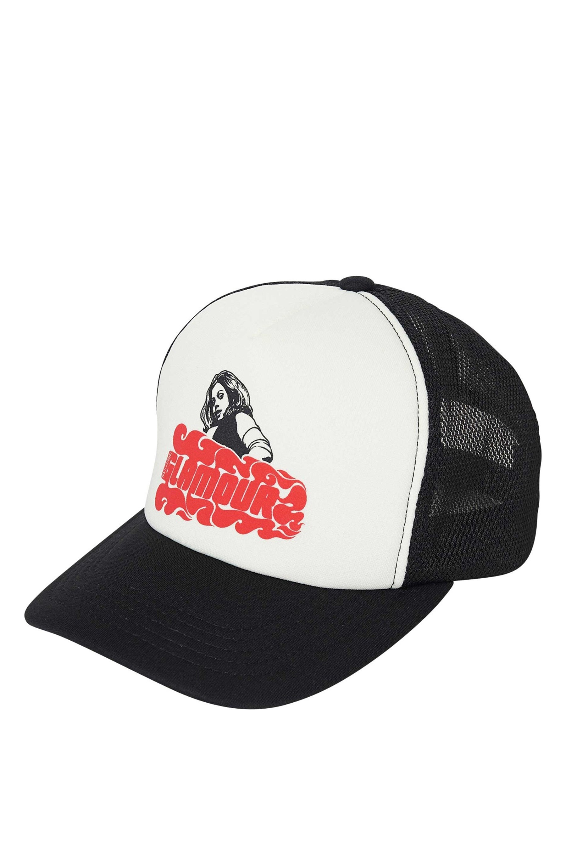 Hysteric Glamour VIXEN GIRL MESH CAP / BLK | REVERSIBLE