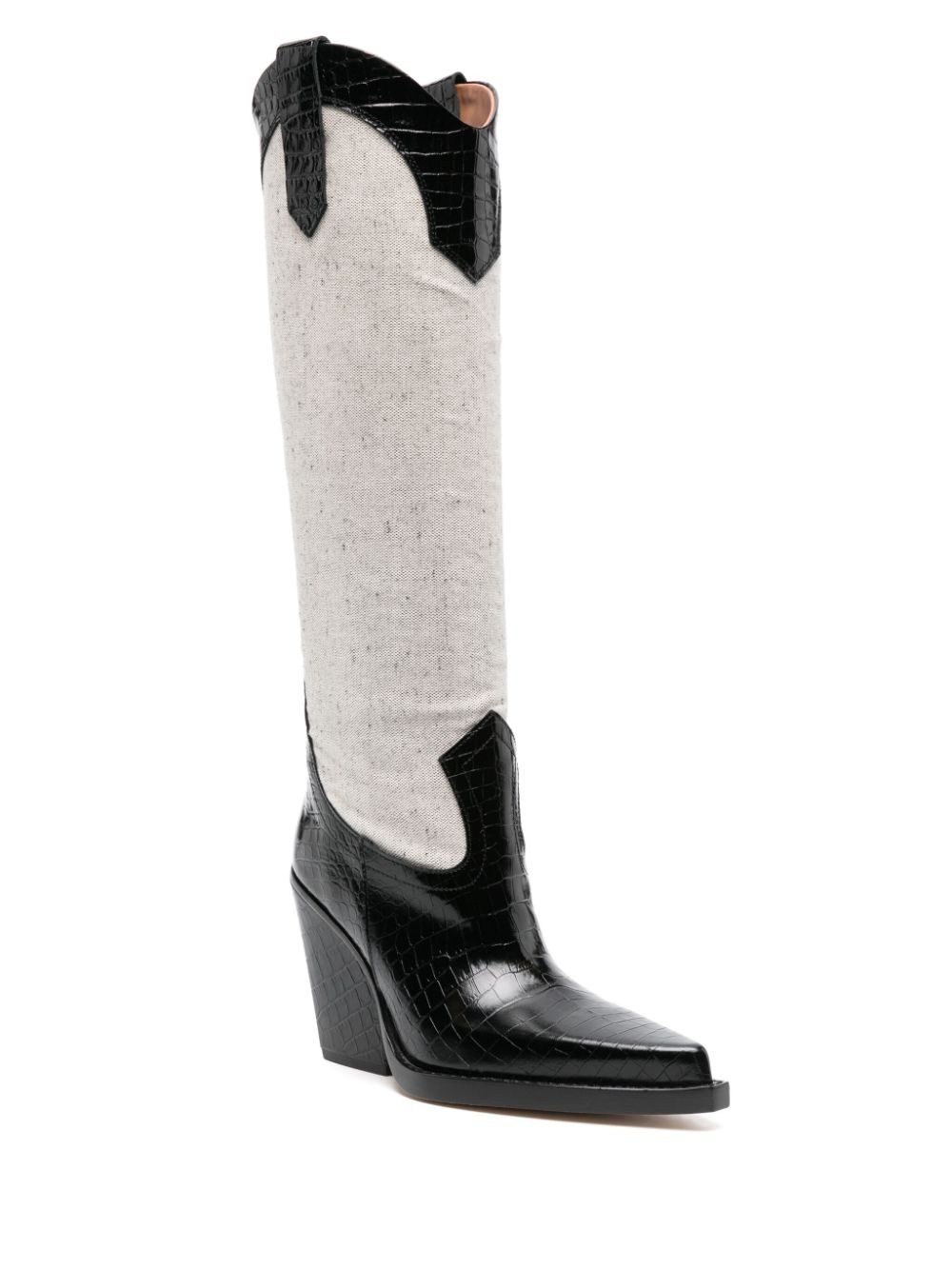 El Dorado 100mm canvas boots - 2