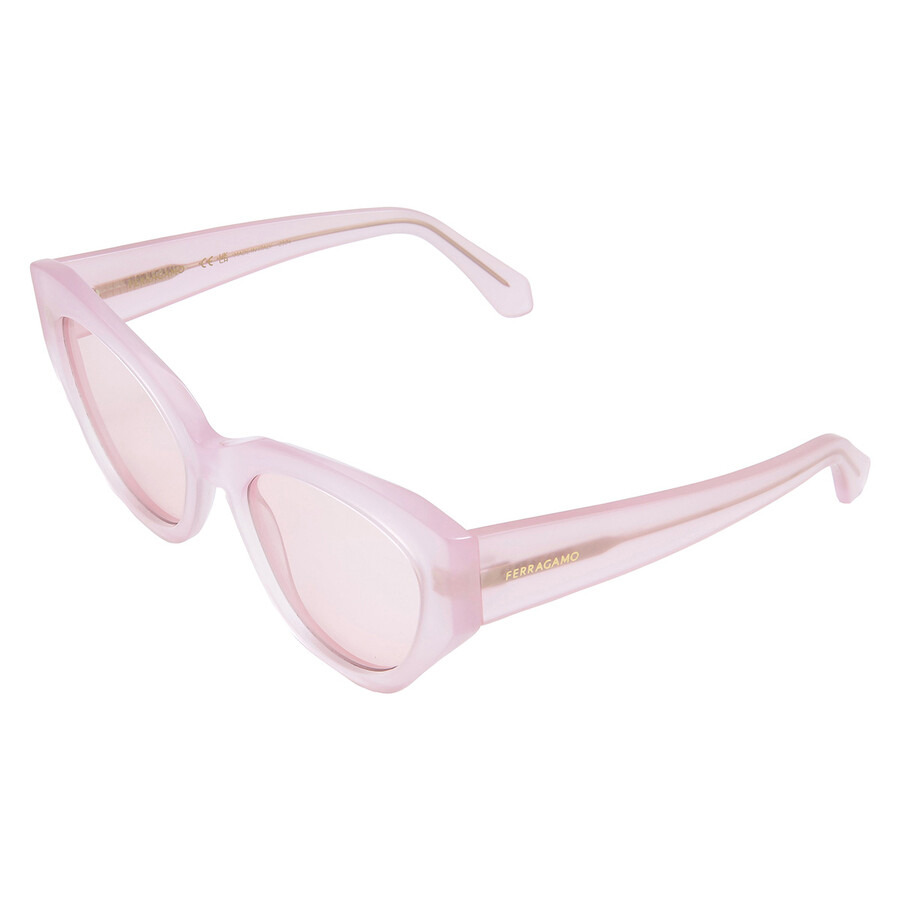 Ferragamo Pink Cat Eye Ladies Sunglasses SF1107S 663 55 - 4