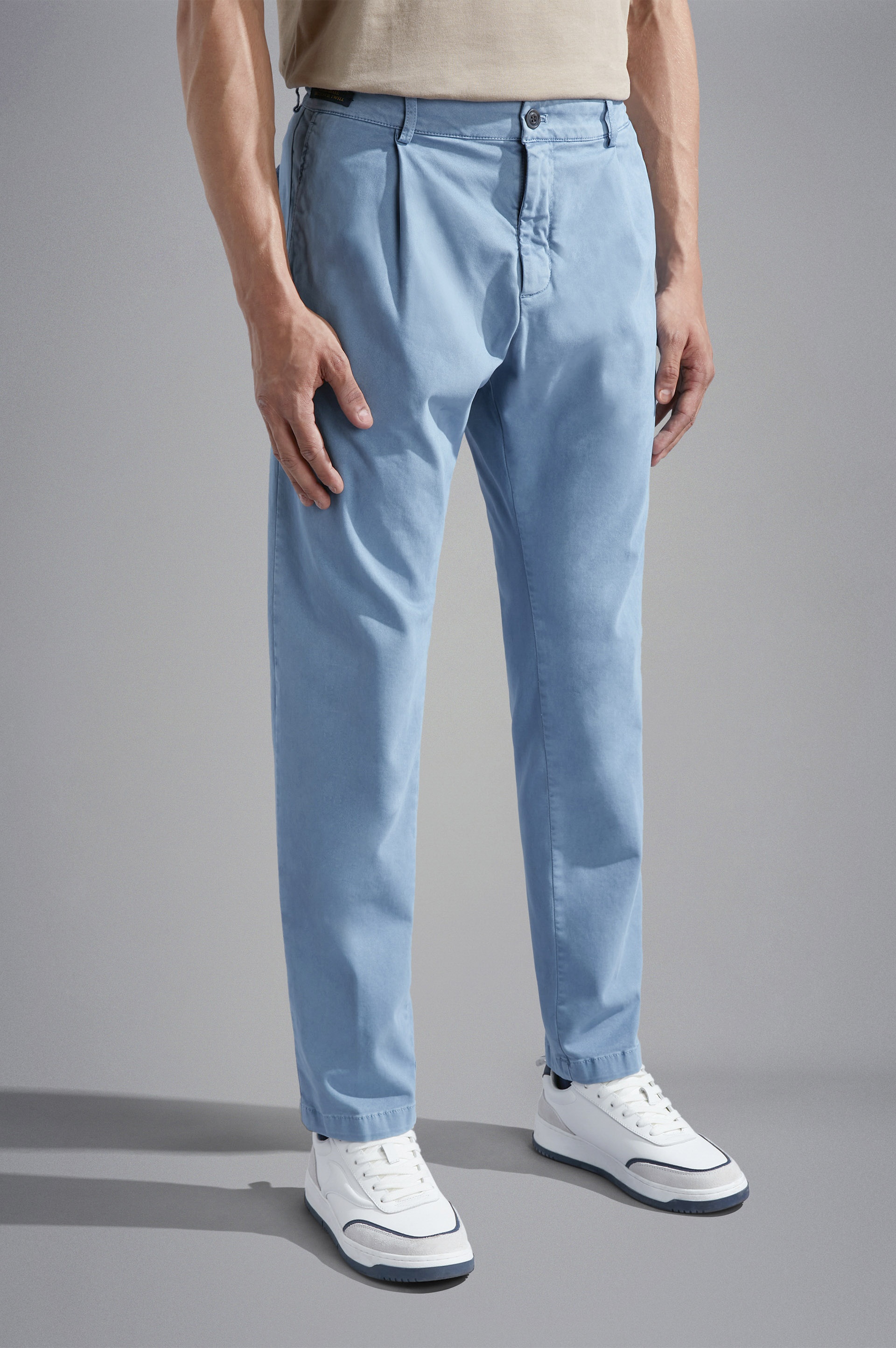 SOFT TOUCH TWILL DRAWSTRING TROUSERS - 6