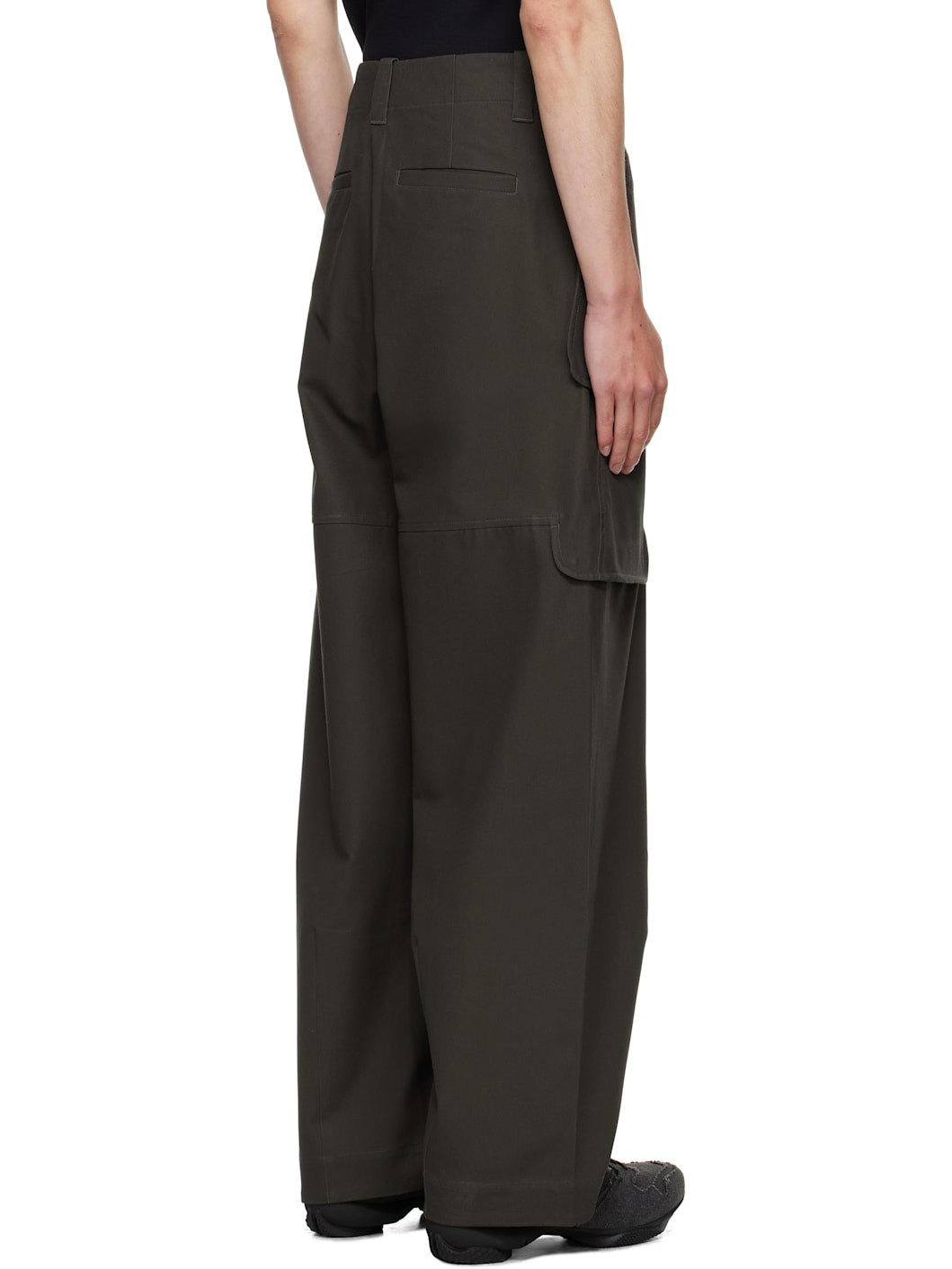 Gray Index Cargo Pants - 3