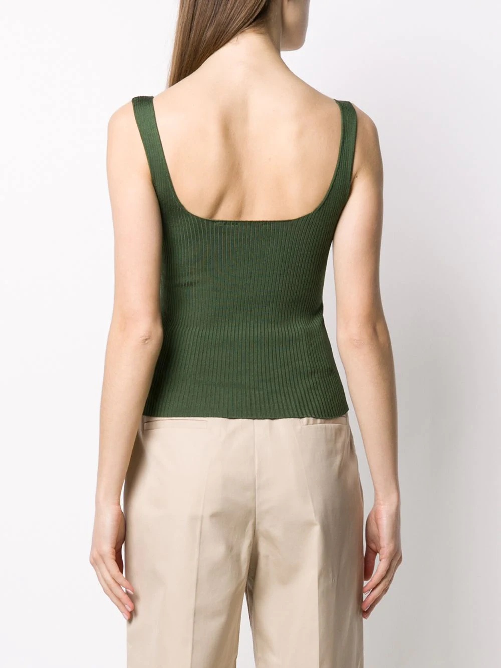 square neck tank top - 4