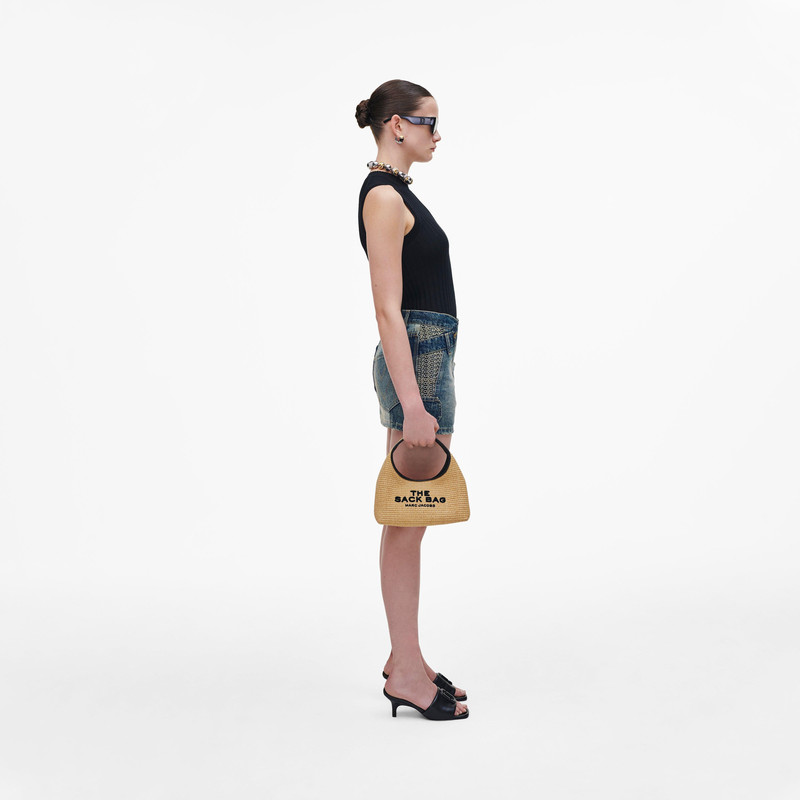 THE WOVEN MINI SACK BAG 7