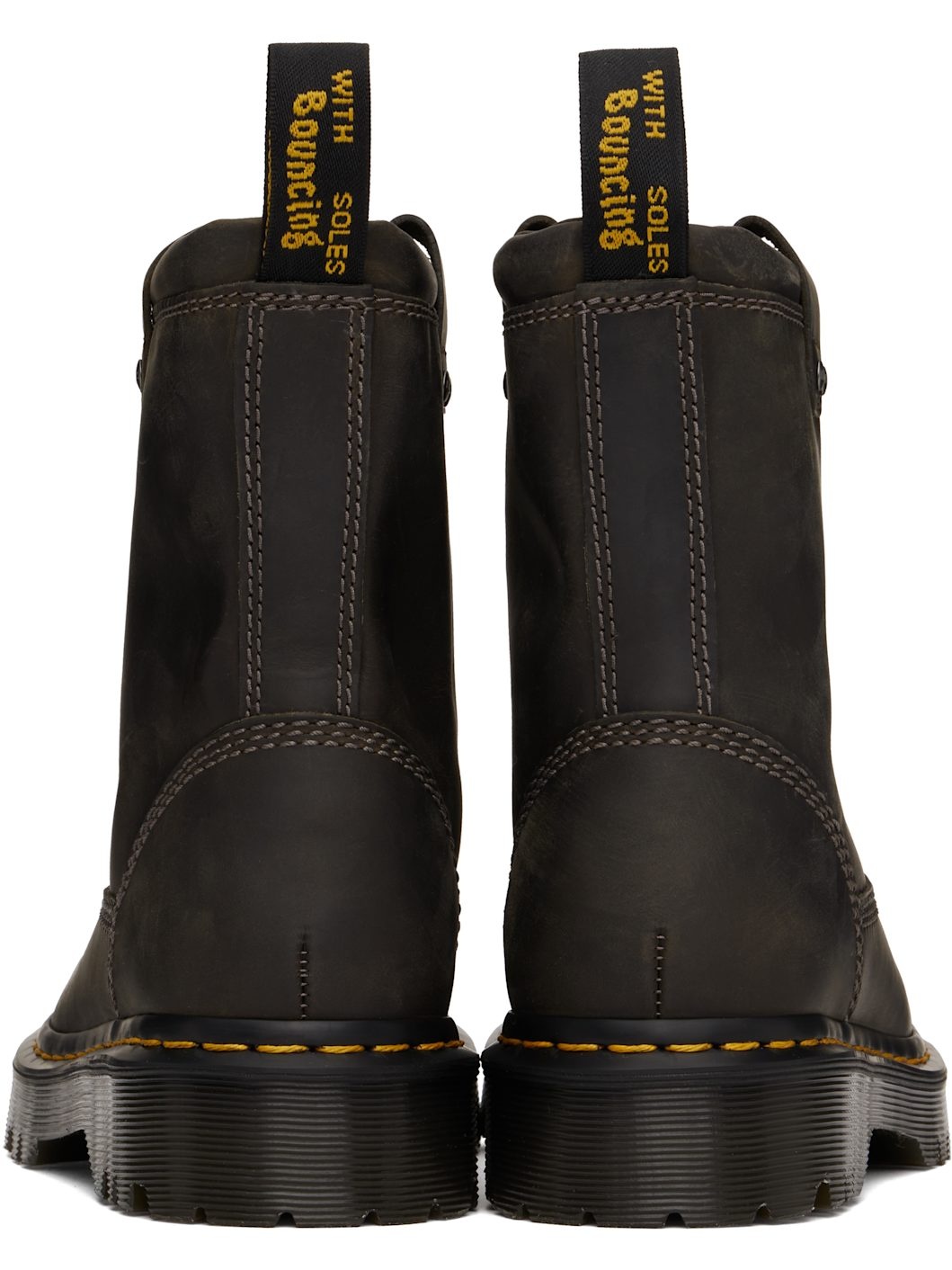 Gray Anistone Lo Leather Boots - 2