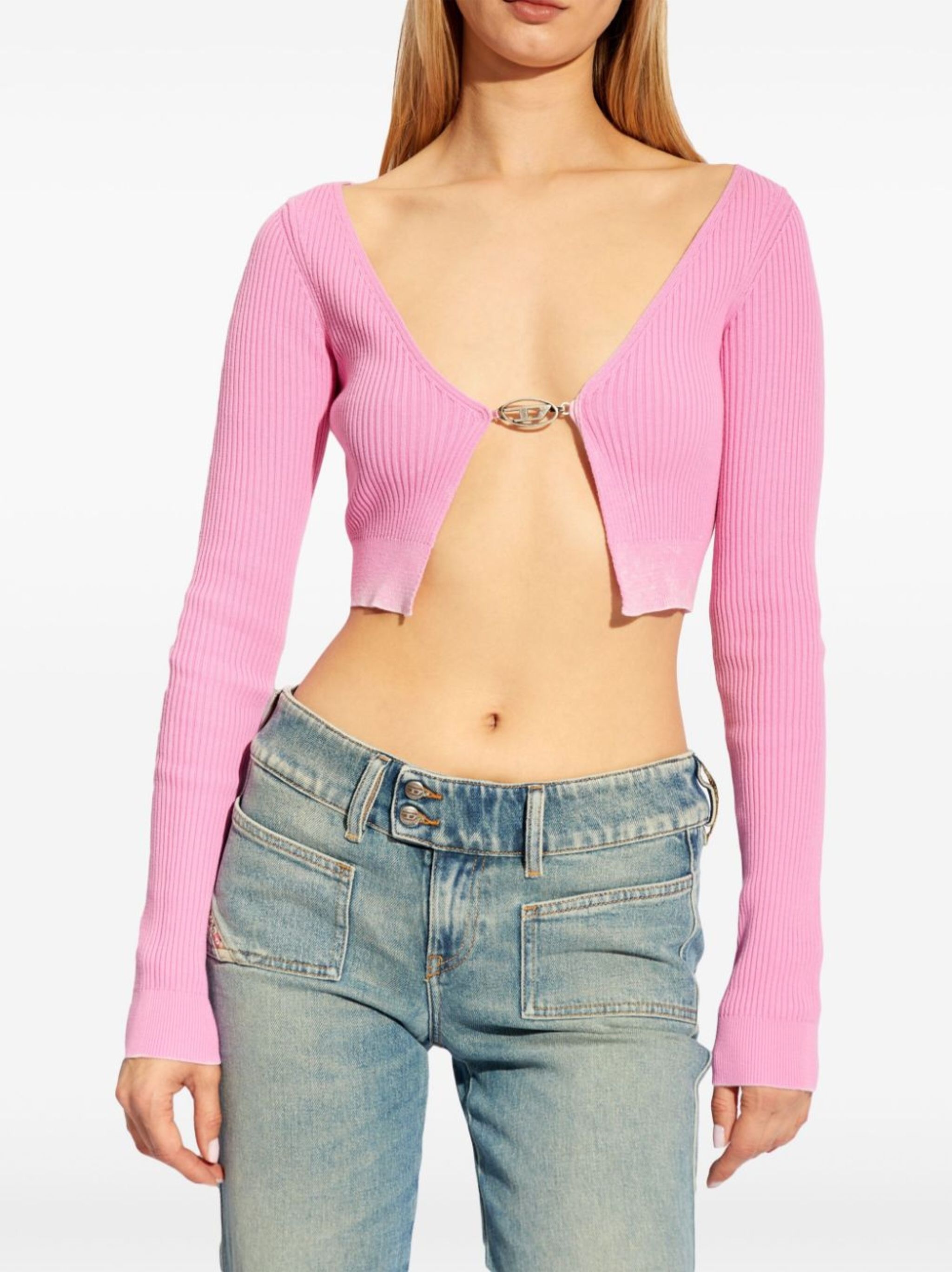 M-Latina ribbed cotton crop top - 3