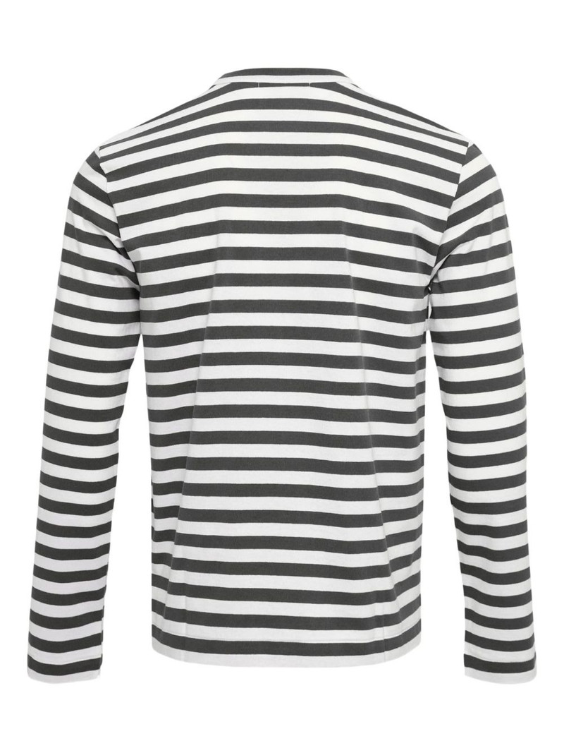 Comme Des Garçons stripe long sleeve T-shirt outlook