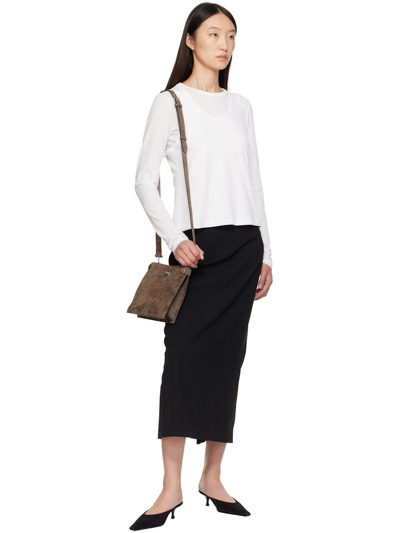 Taupe Stowaway Crossbody Bag 4