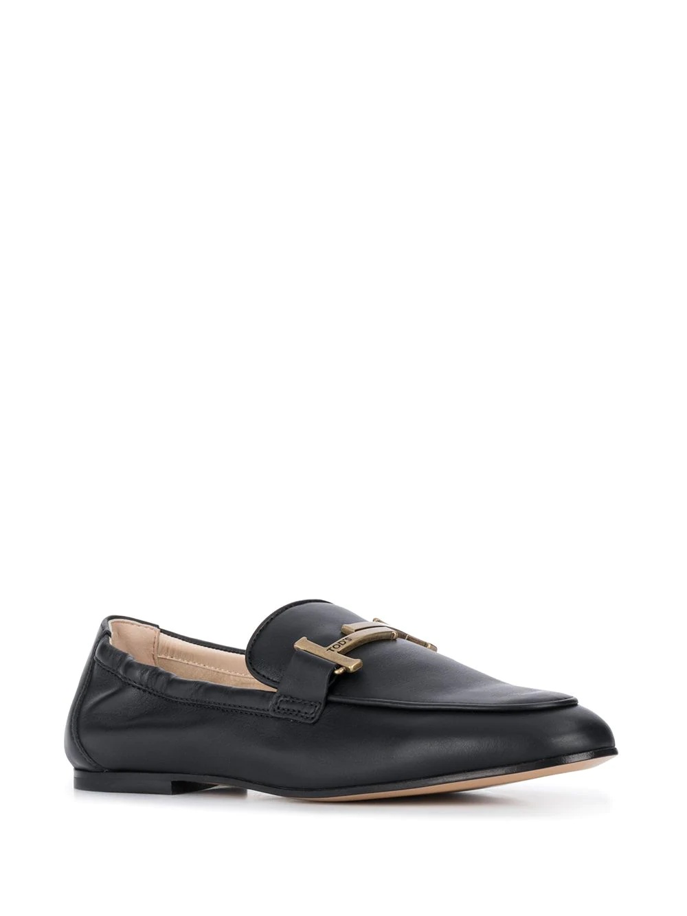 T logo loafers - 2