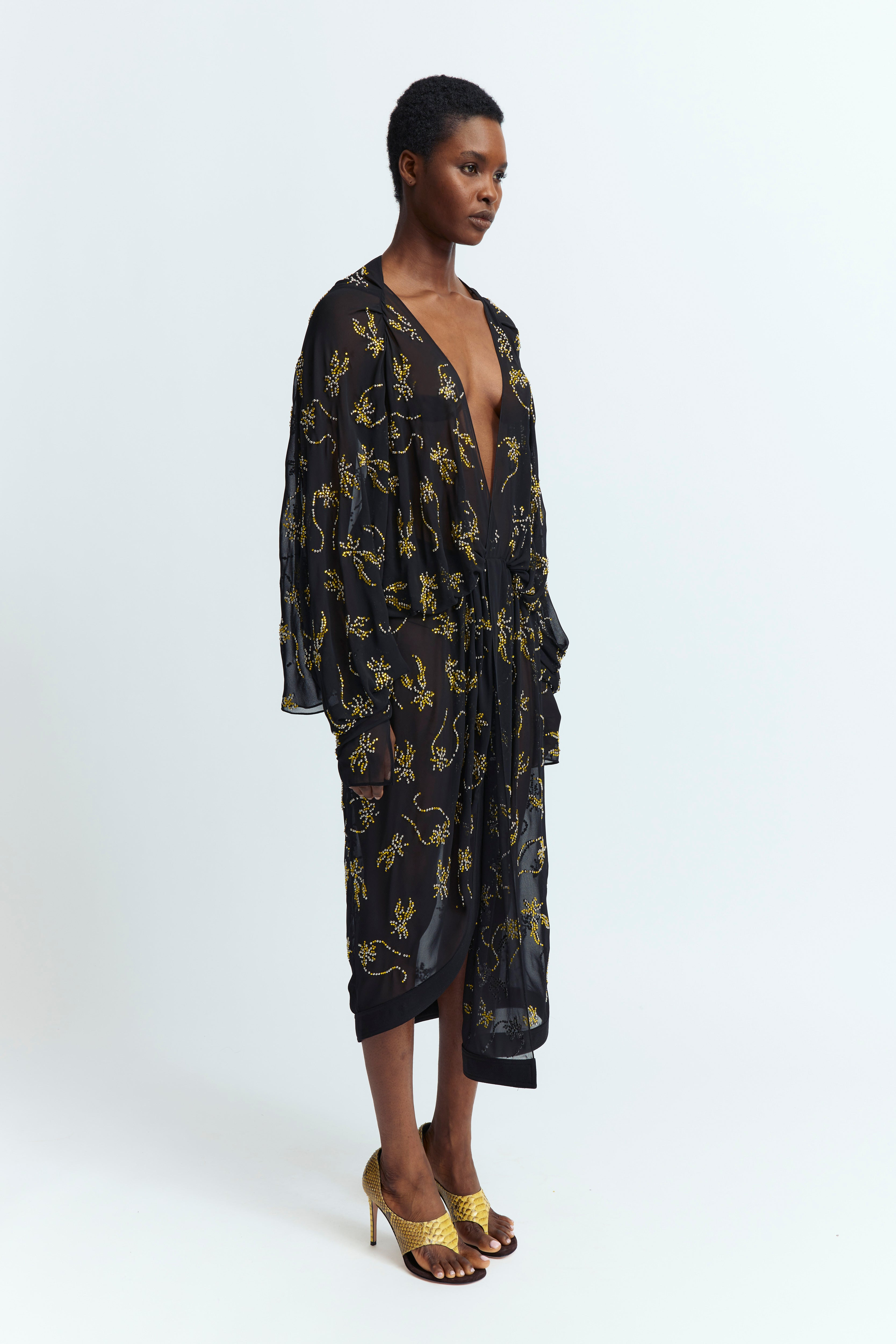 LICIA DRESS IN CHIFFON - 4