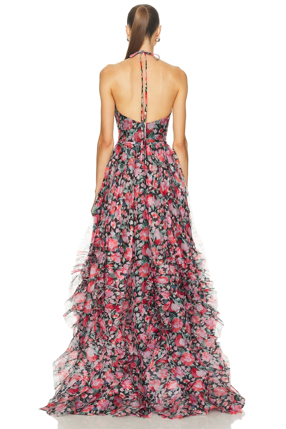 Halter Neck Gown - 4