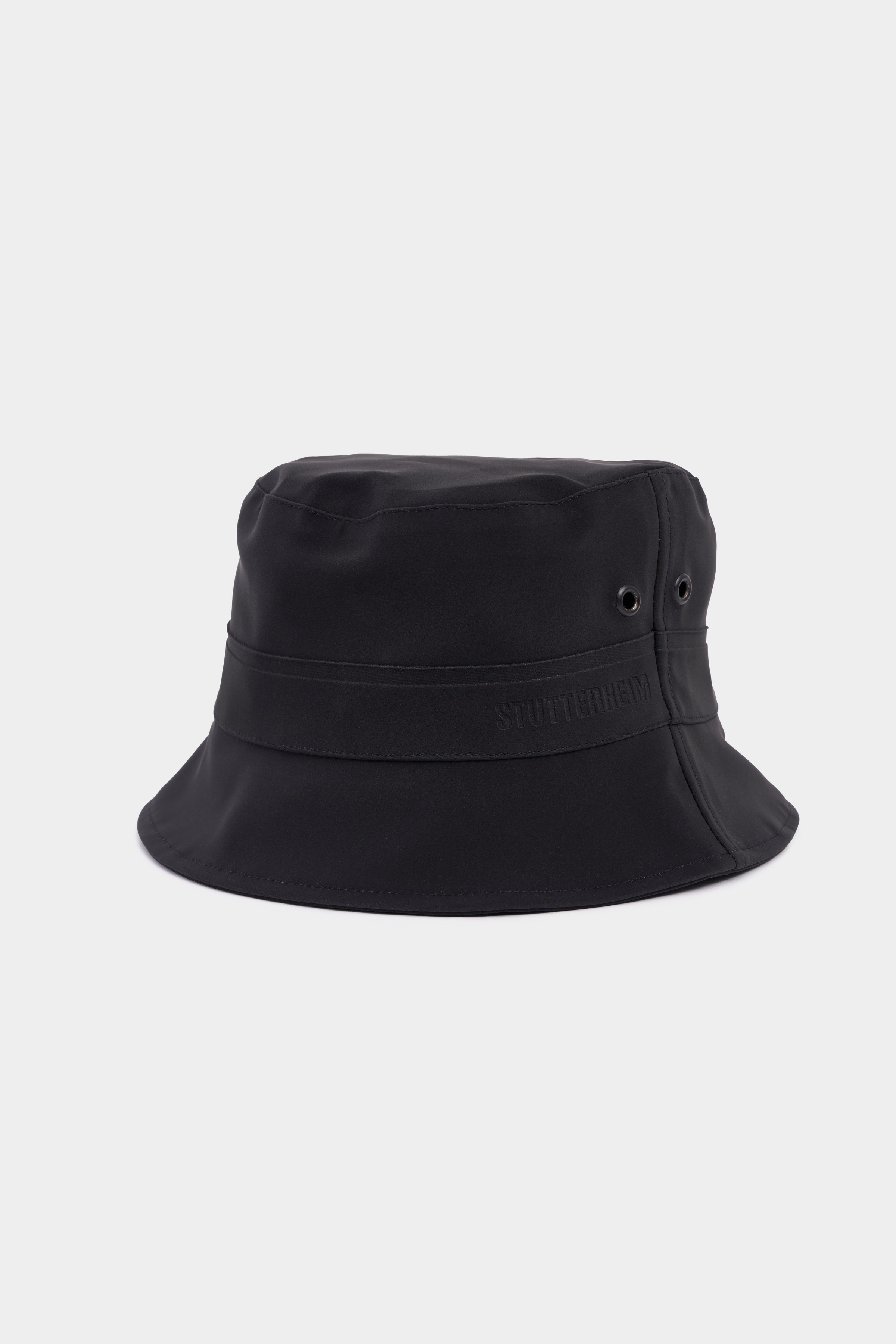 Beckholmen Matte Bucket Hat Black - 1