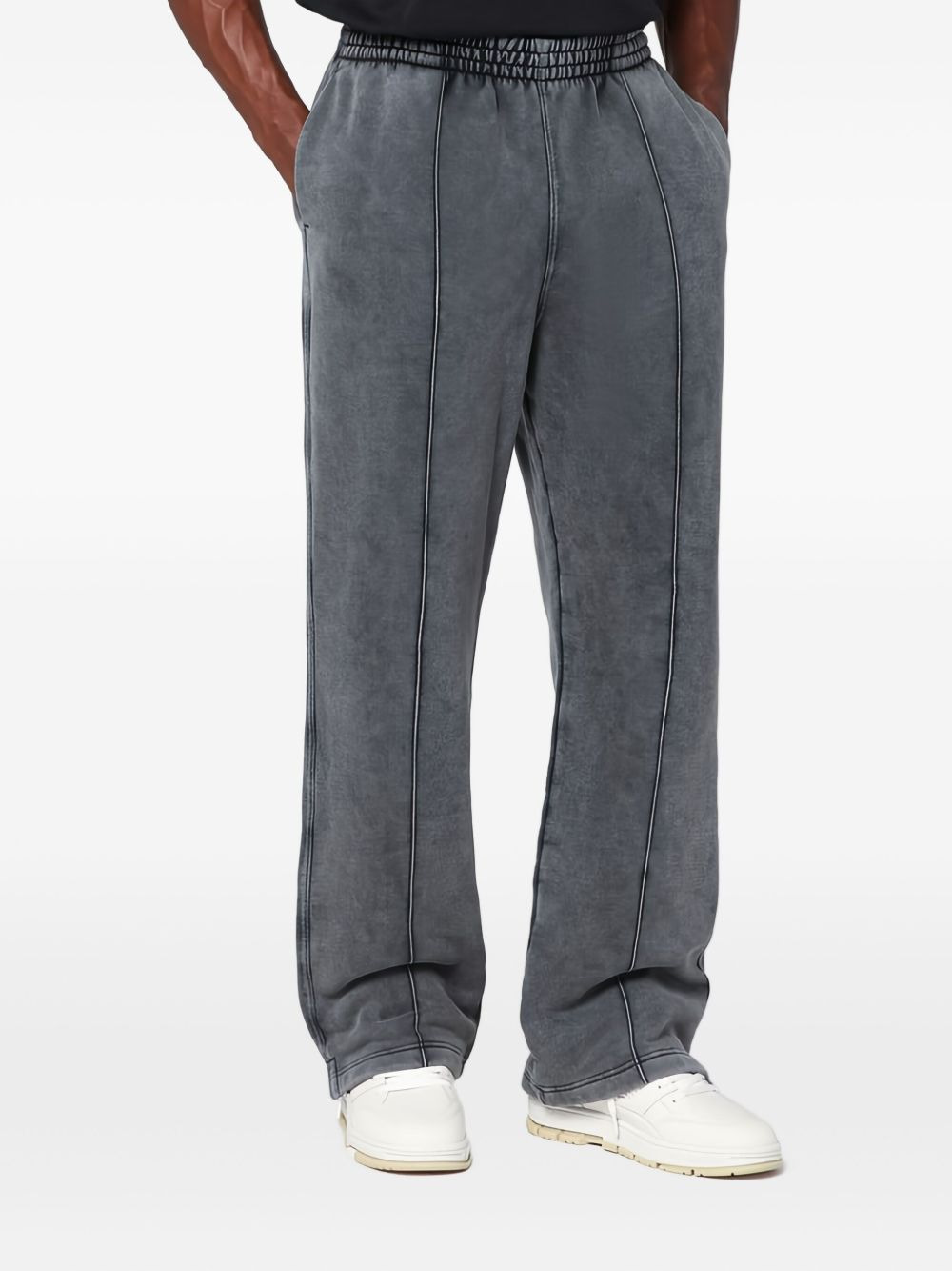 side-panel track pants - 3