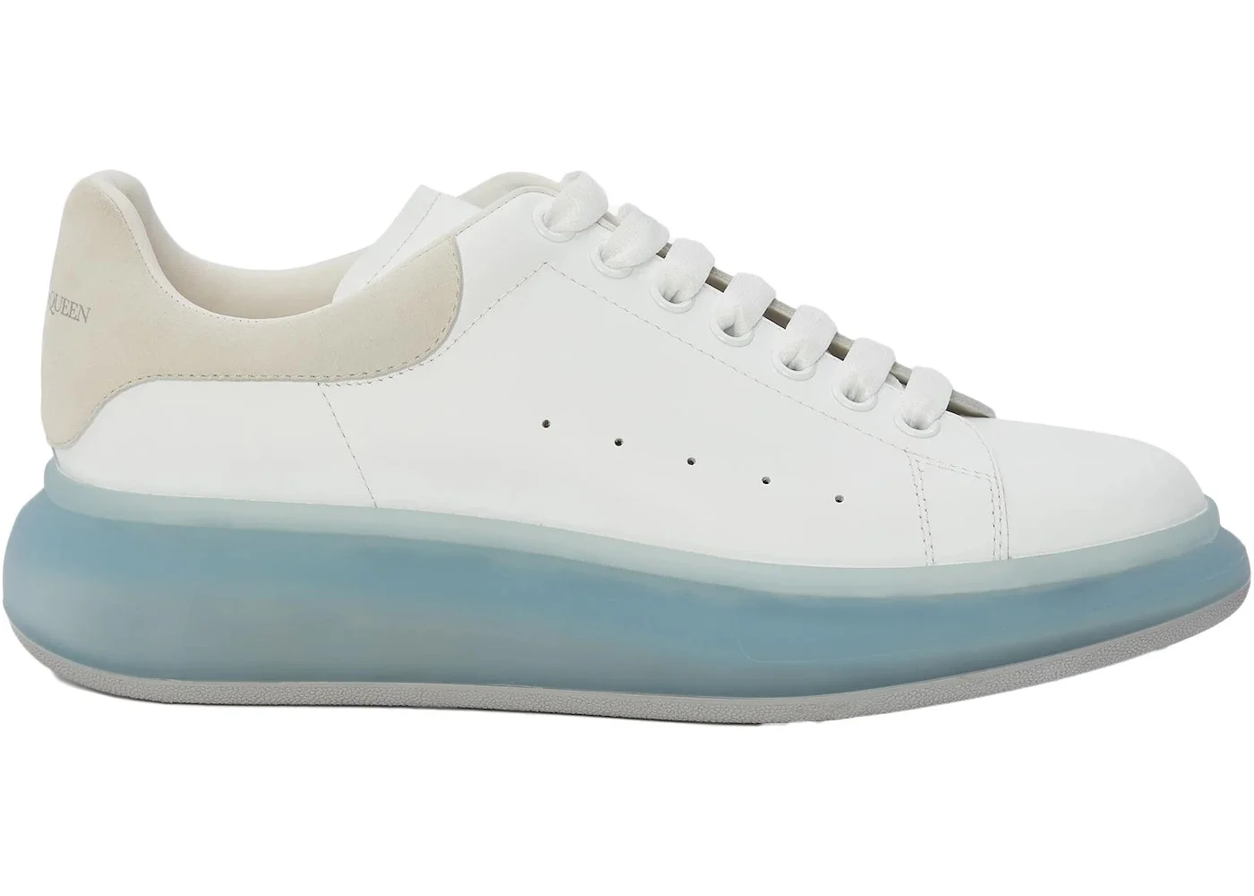 Alexander McQueen Oversized White Blue Sole - 1