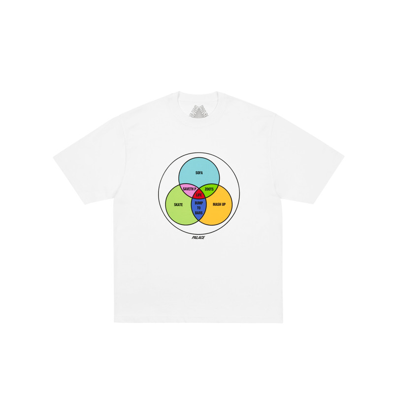 ZEN DIAGRAM T-SHIRT WHITE 1