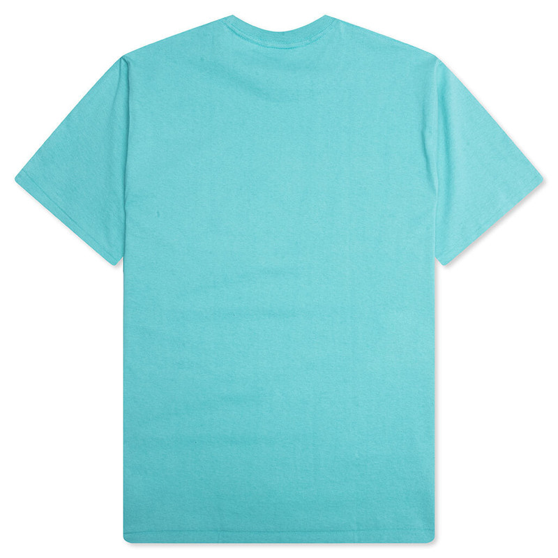A BATHING APE® COLORS COLLEGE TEE - BLUE outlook