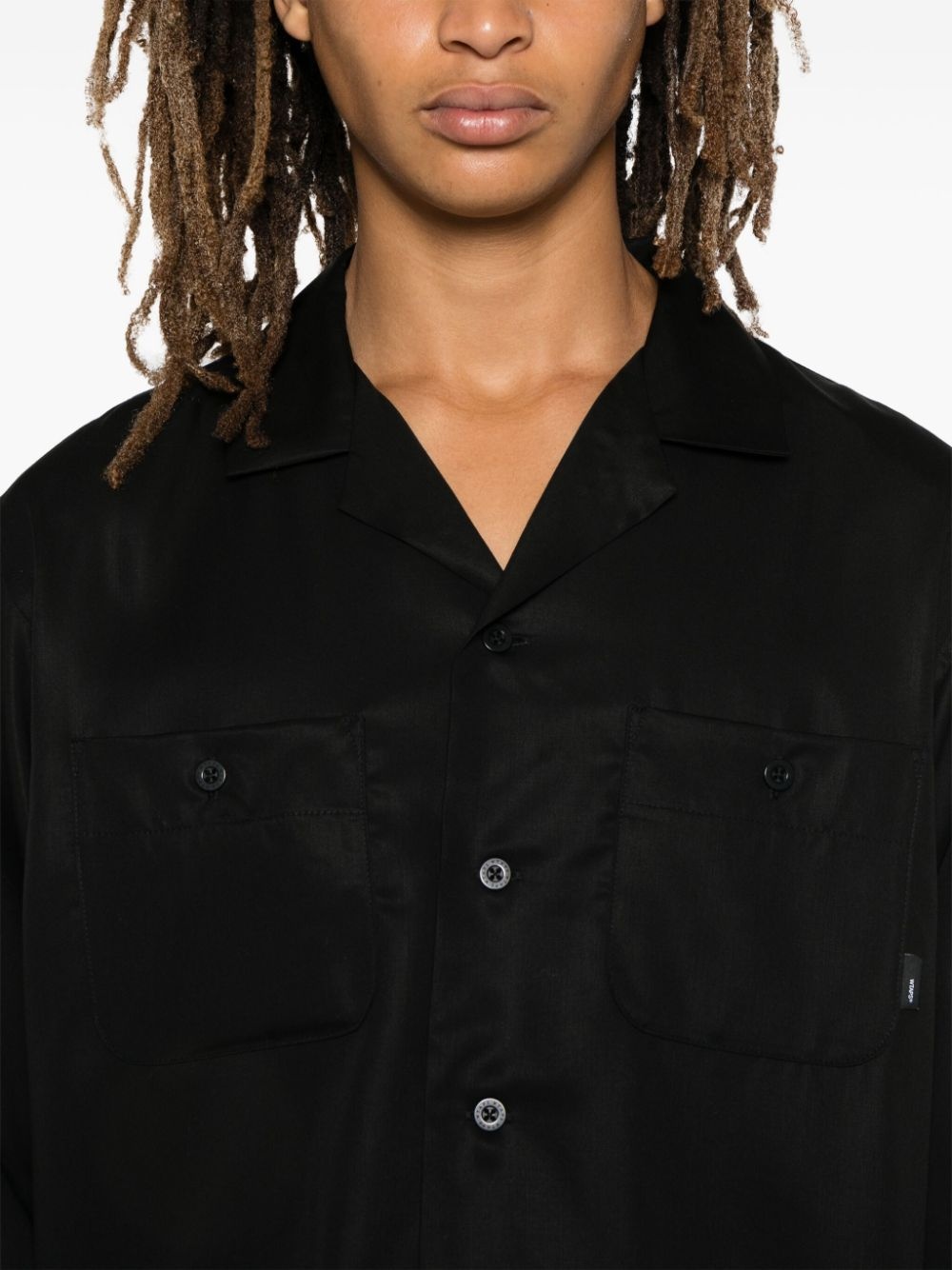 camp-collar shirt - 5