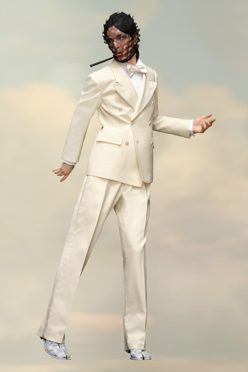 Maison Margiela Mohair Silk Blazer outlook