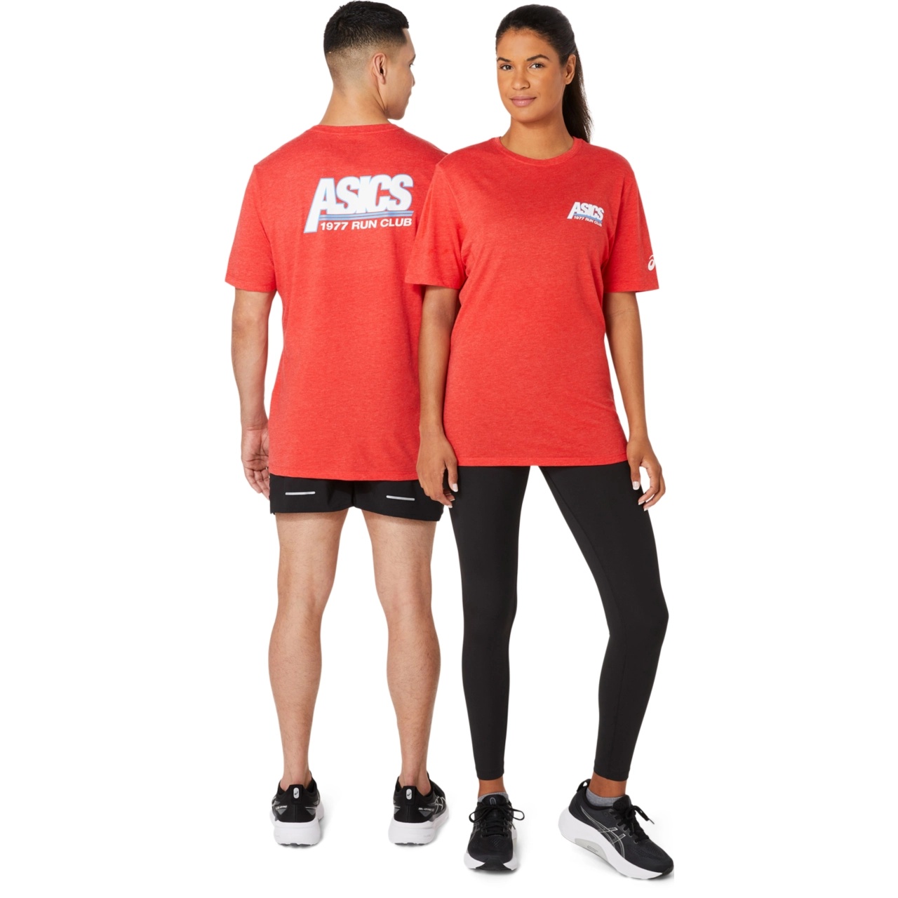 UNISEX ASICS SMSB 1977 RUN CLUB SHORT SLEEVE TEE - 7