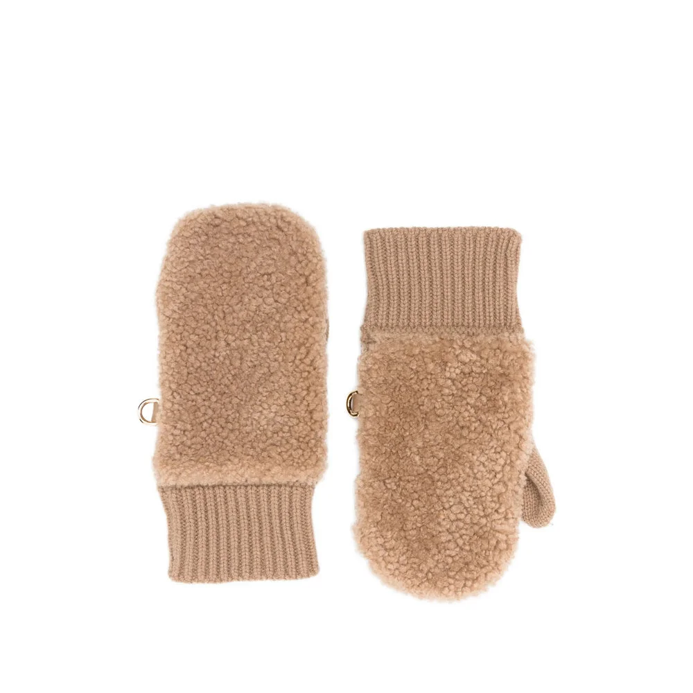 Miu Miu Neutrals Gloves Women - 1
