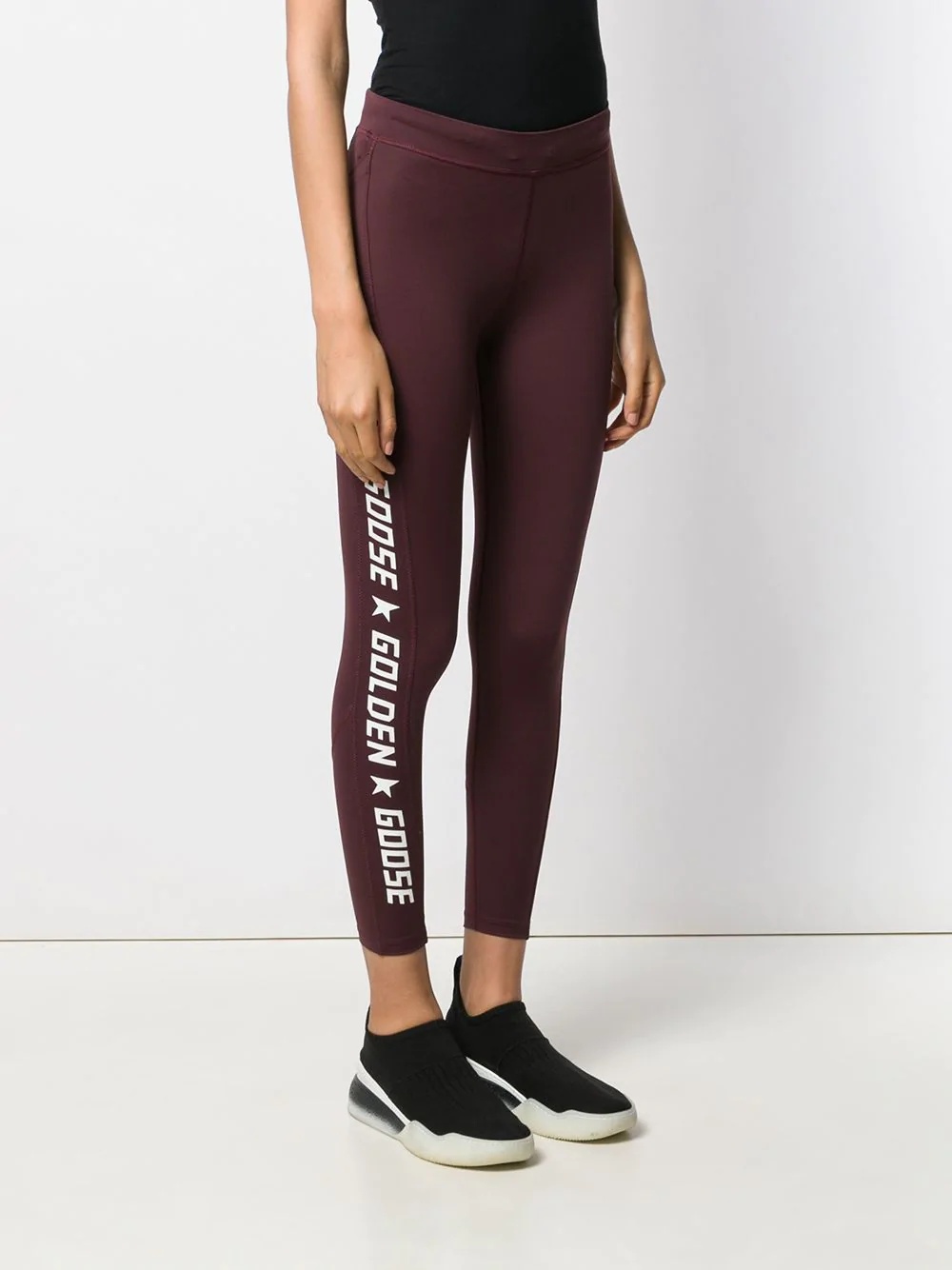 side logo leggings - 3