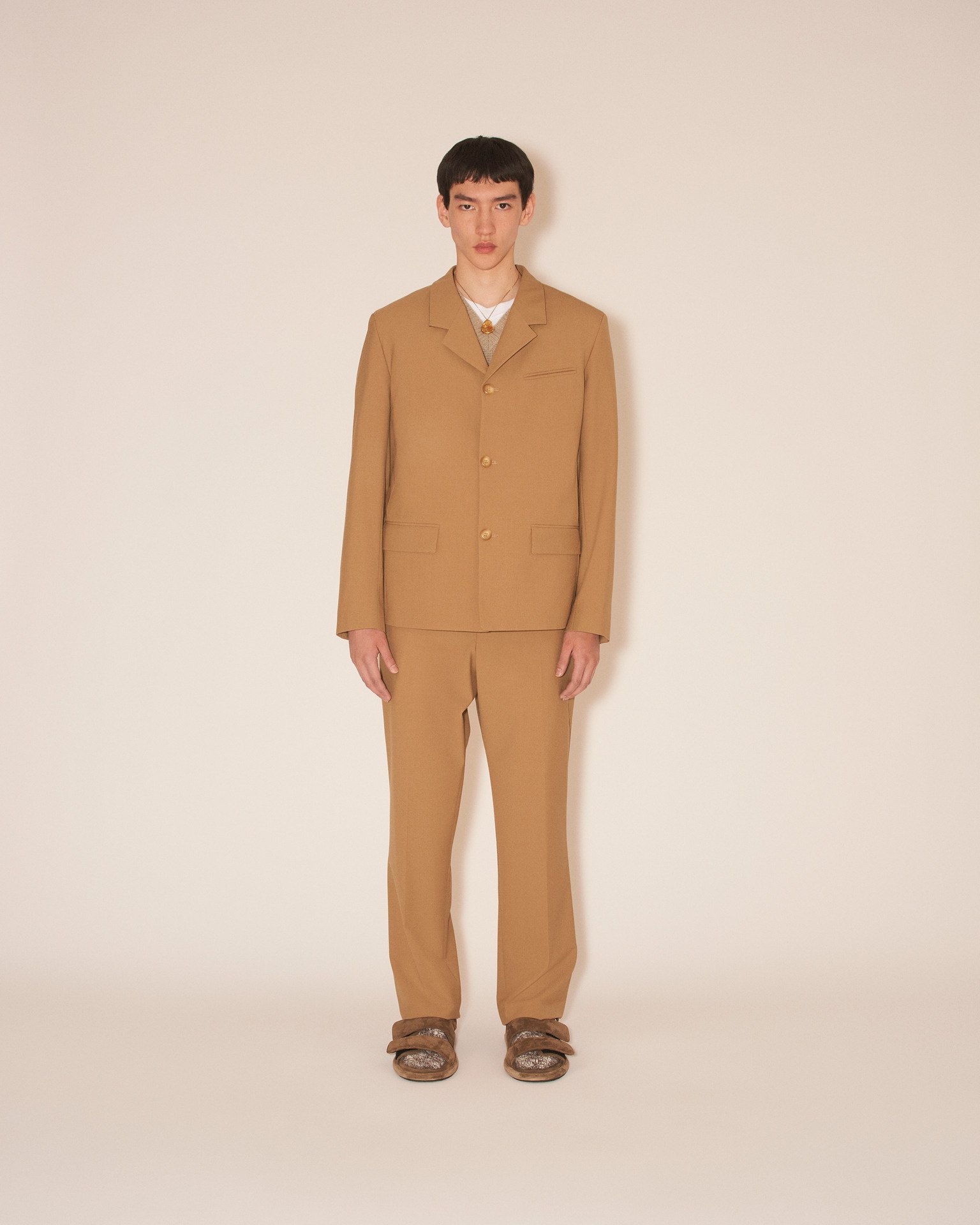 ROX - Single breasted suit jacket - Camel - 2