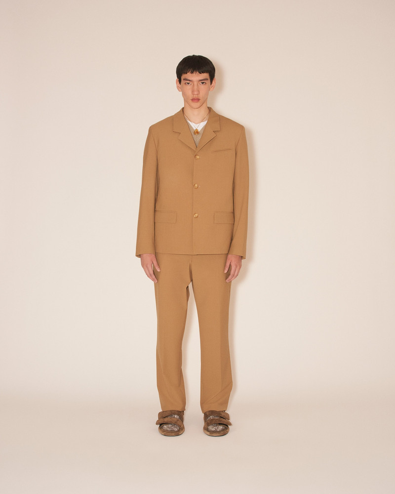 Nanushka ROX - Single breasted suit jacket - Camel outlook