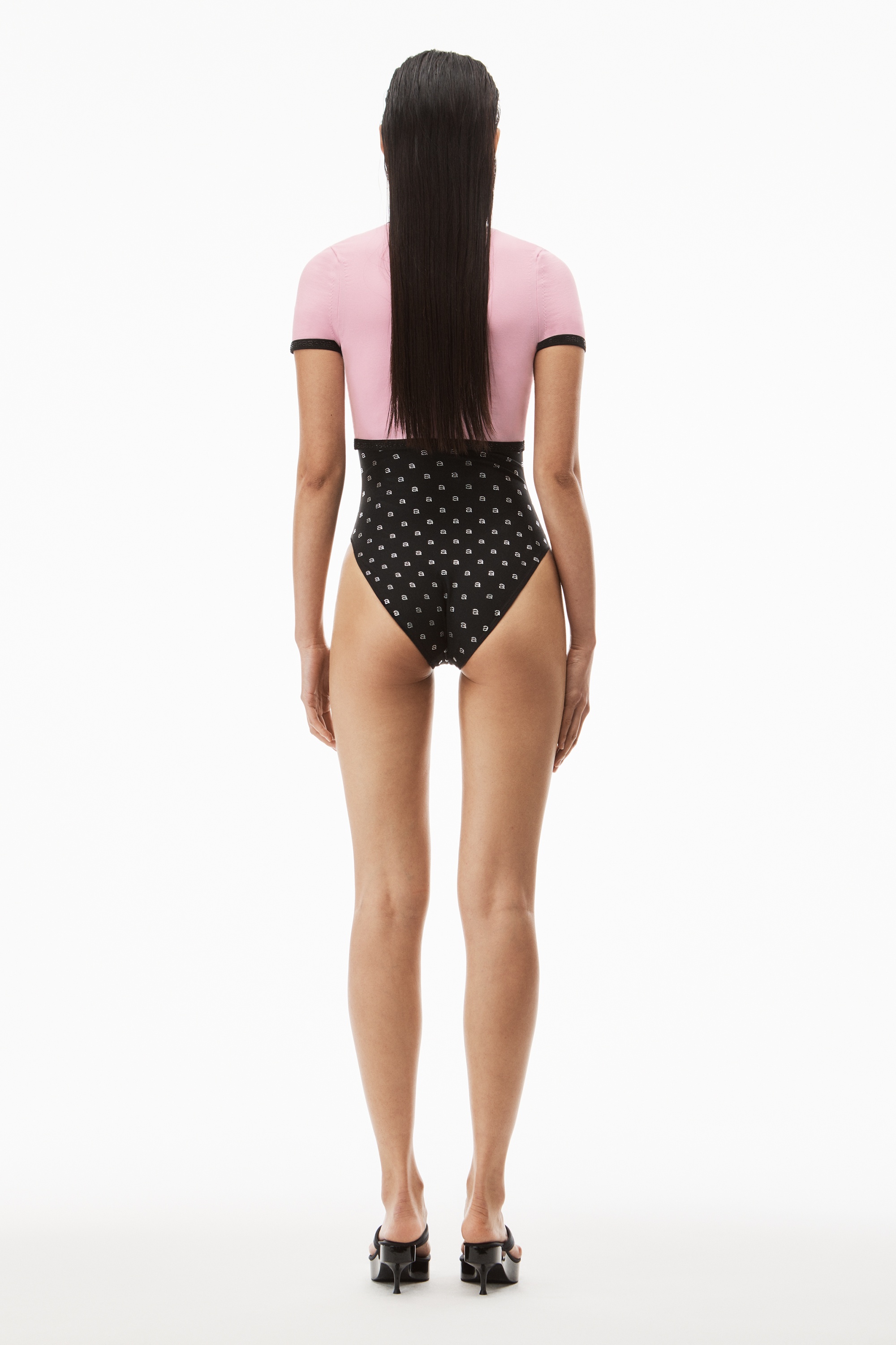 CROPPED CARDIGAN IN COMPACT NYLON - 4