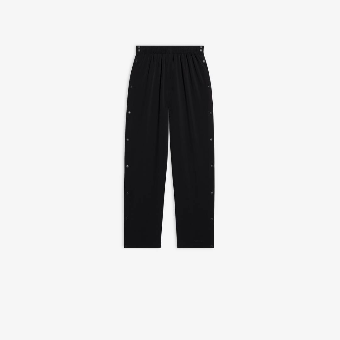 Men's Snapped Pants in Black - 1