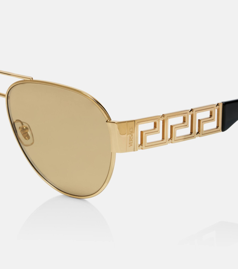 VERSACE Greca aviator sunglasses outlook