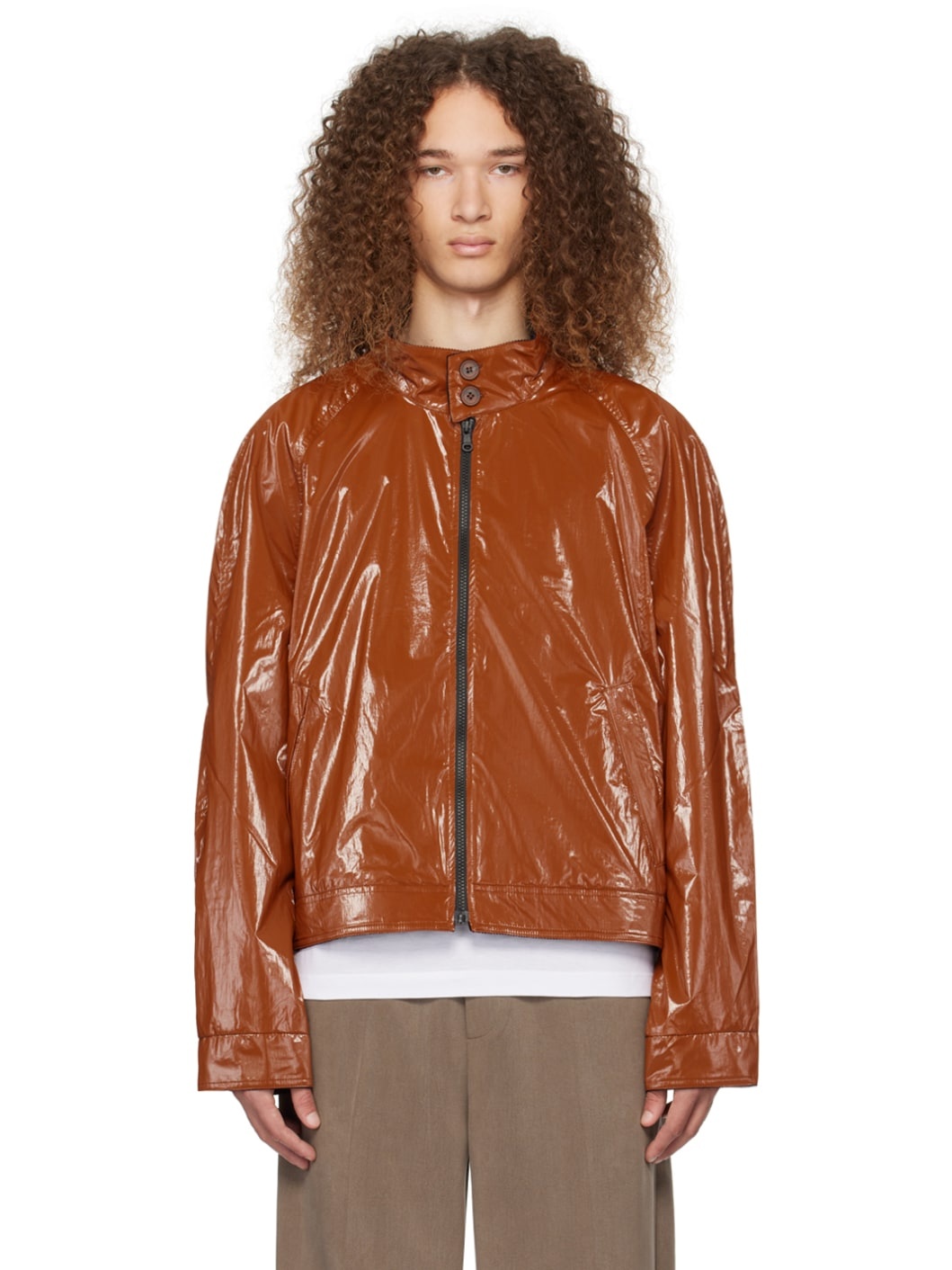 Tan Lightweight Jacket - 1