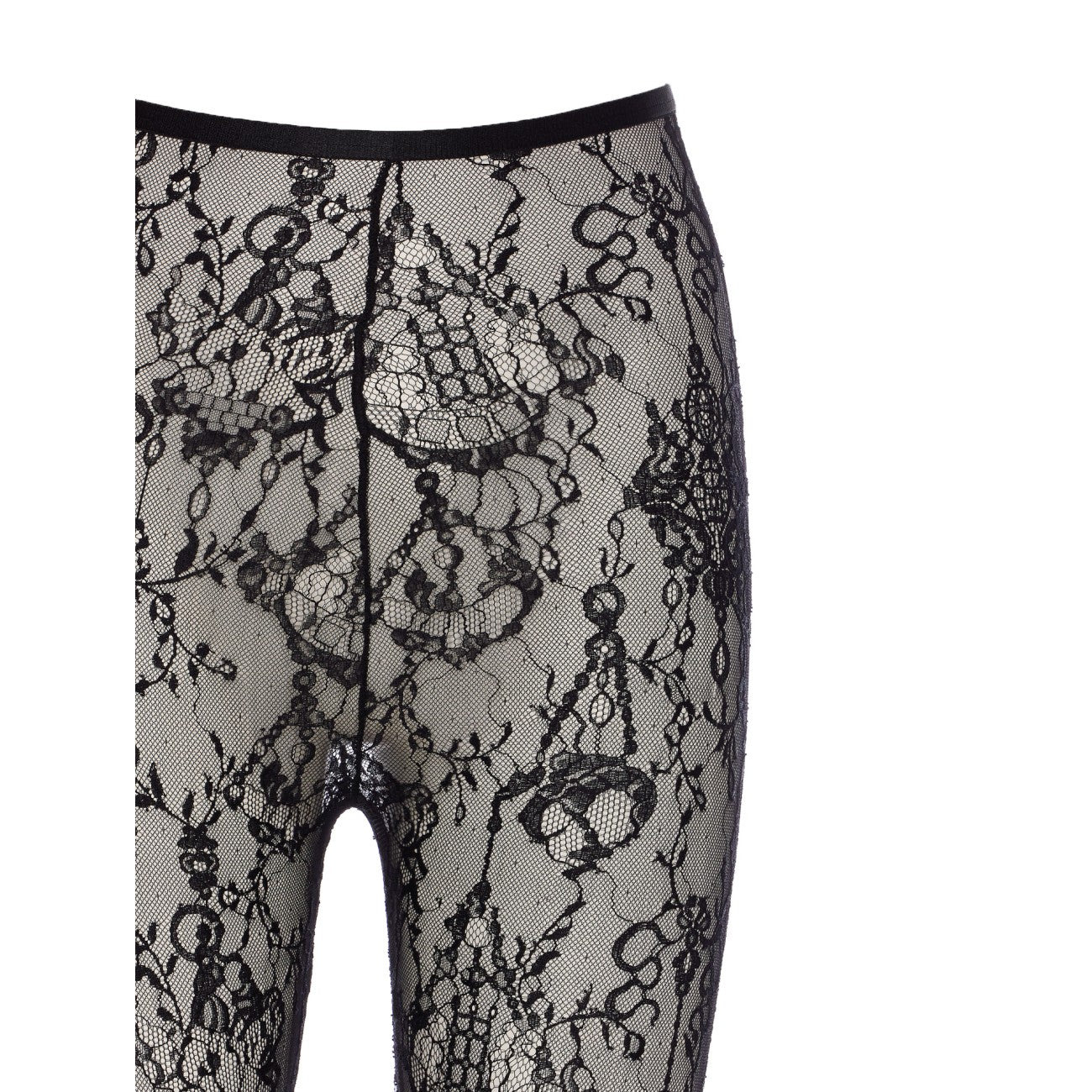 Givenchy Women Leggings In Lace Chandelier - 4
