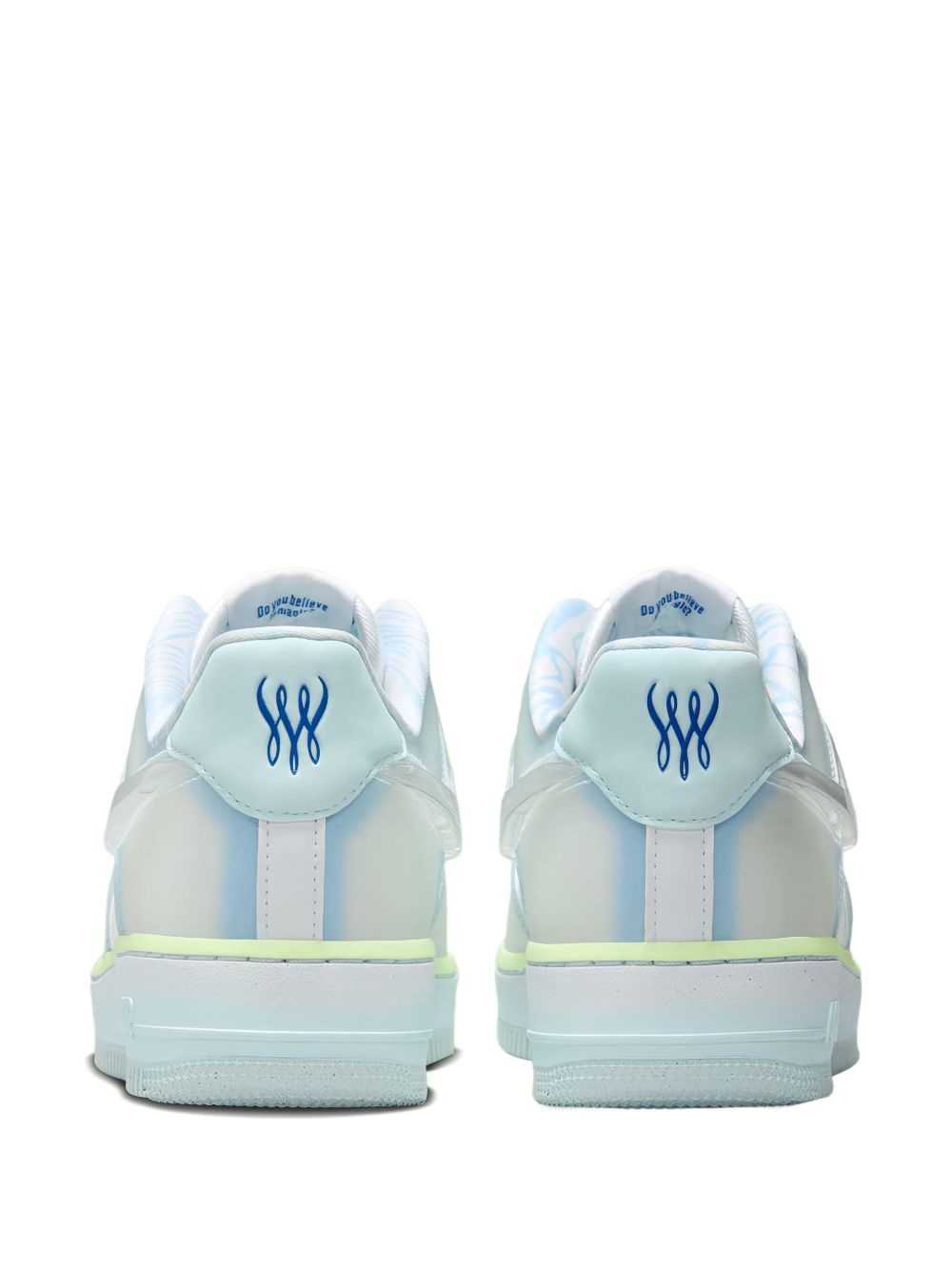 x Serena Williams Air Force 1 Low " Design Crew - Psychic Blue" sneakers - 3