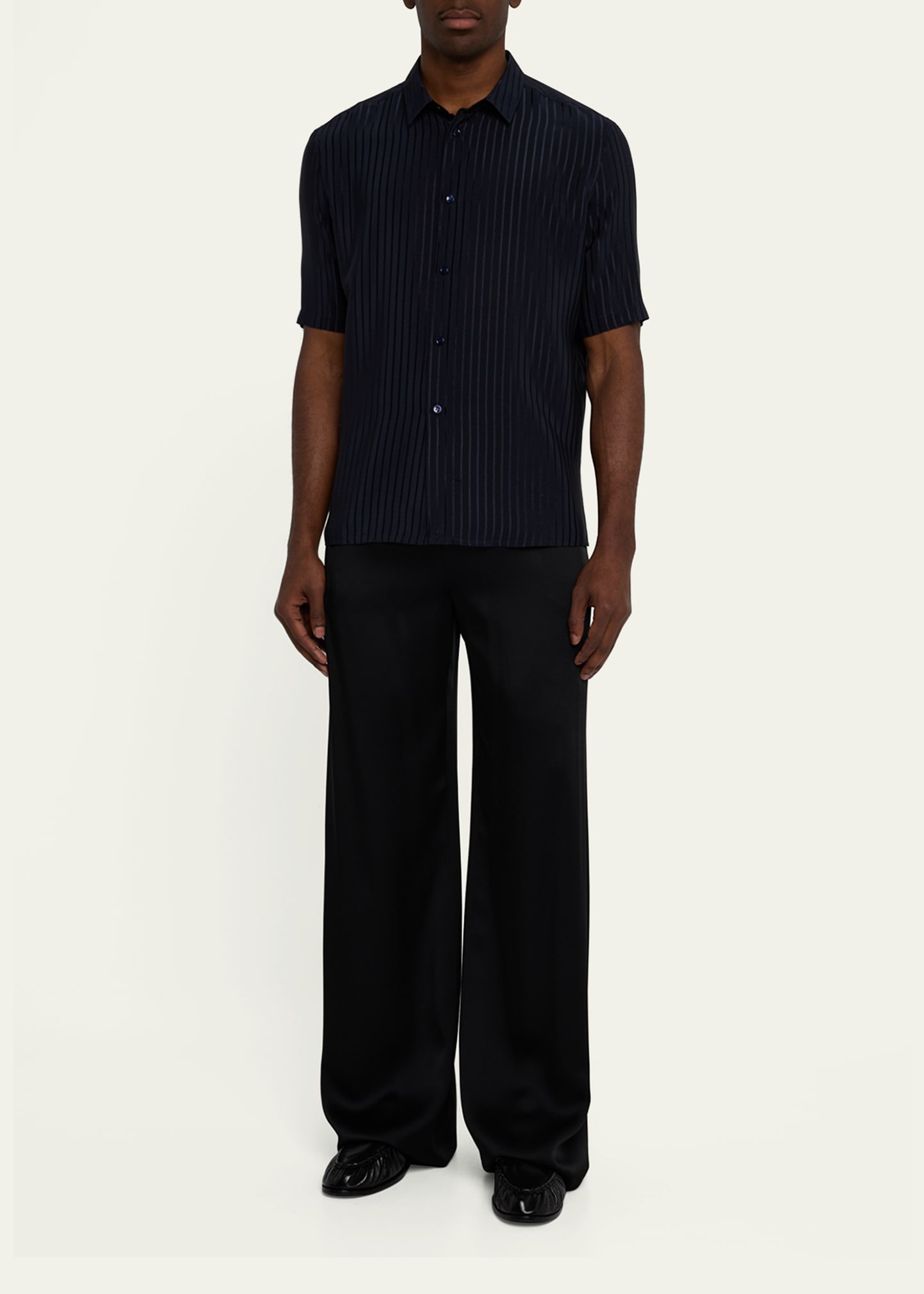 Men's Tonal Stripe Button-Down Shirt - 2