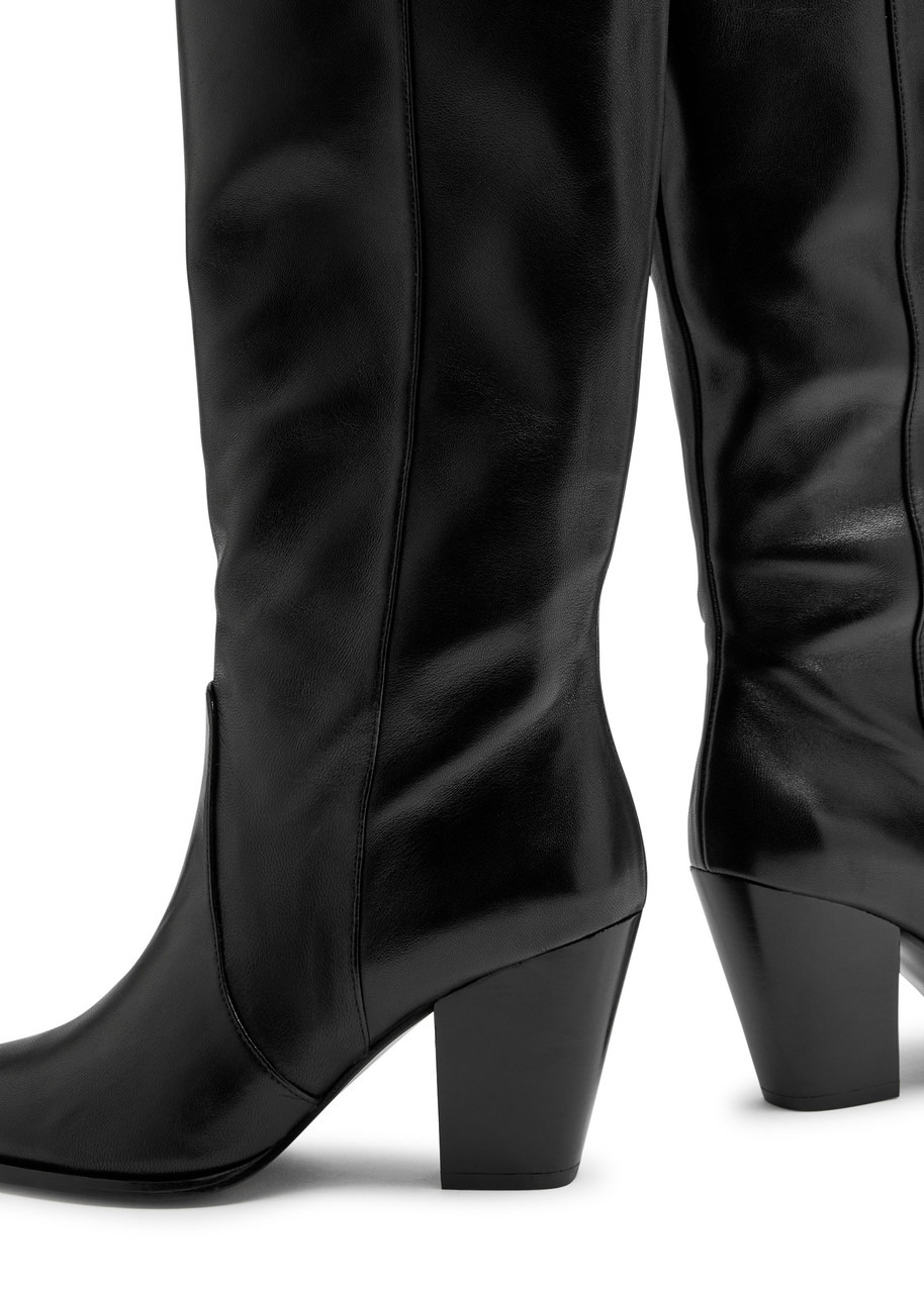 Stuart Weitzman Jolene 75 Leather Knee-high Boots - 4