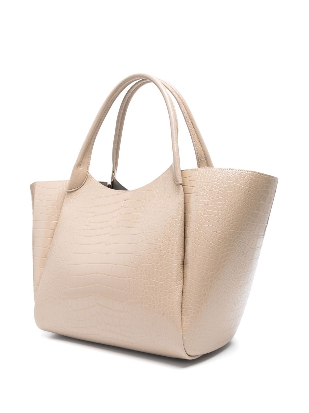 logo-charm tote bag - 3