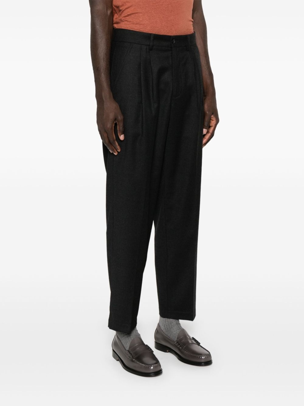 Nerio mid-waist straight-leg trousers - 3