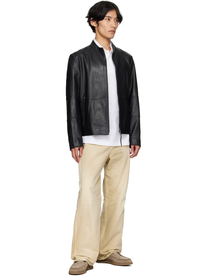 BOSS Beige Stitching Details Desert Boots outlook