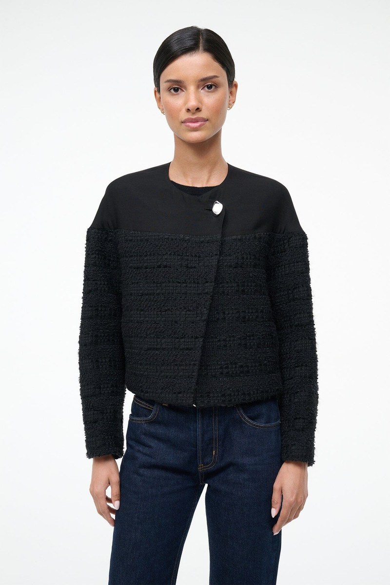 STAUD STAUD DYLAN JACKET BLACK outlook