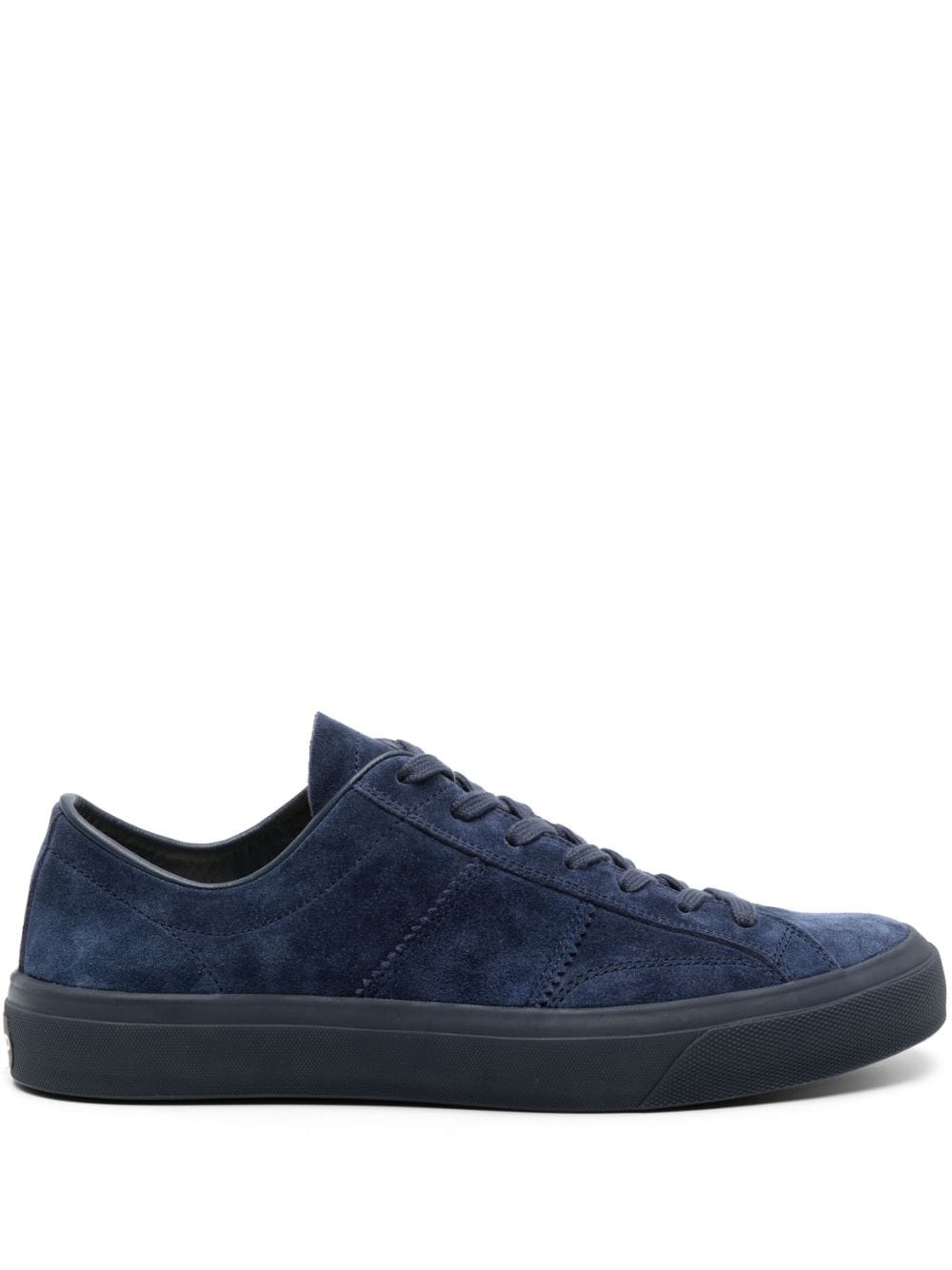 Cambridge lace-up suede sneakers - 1