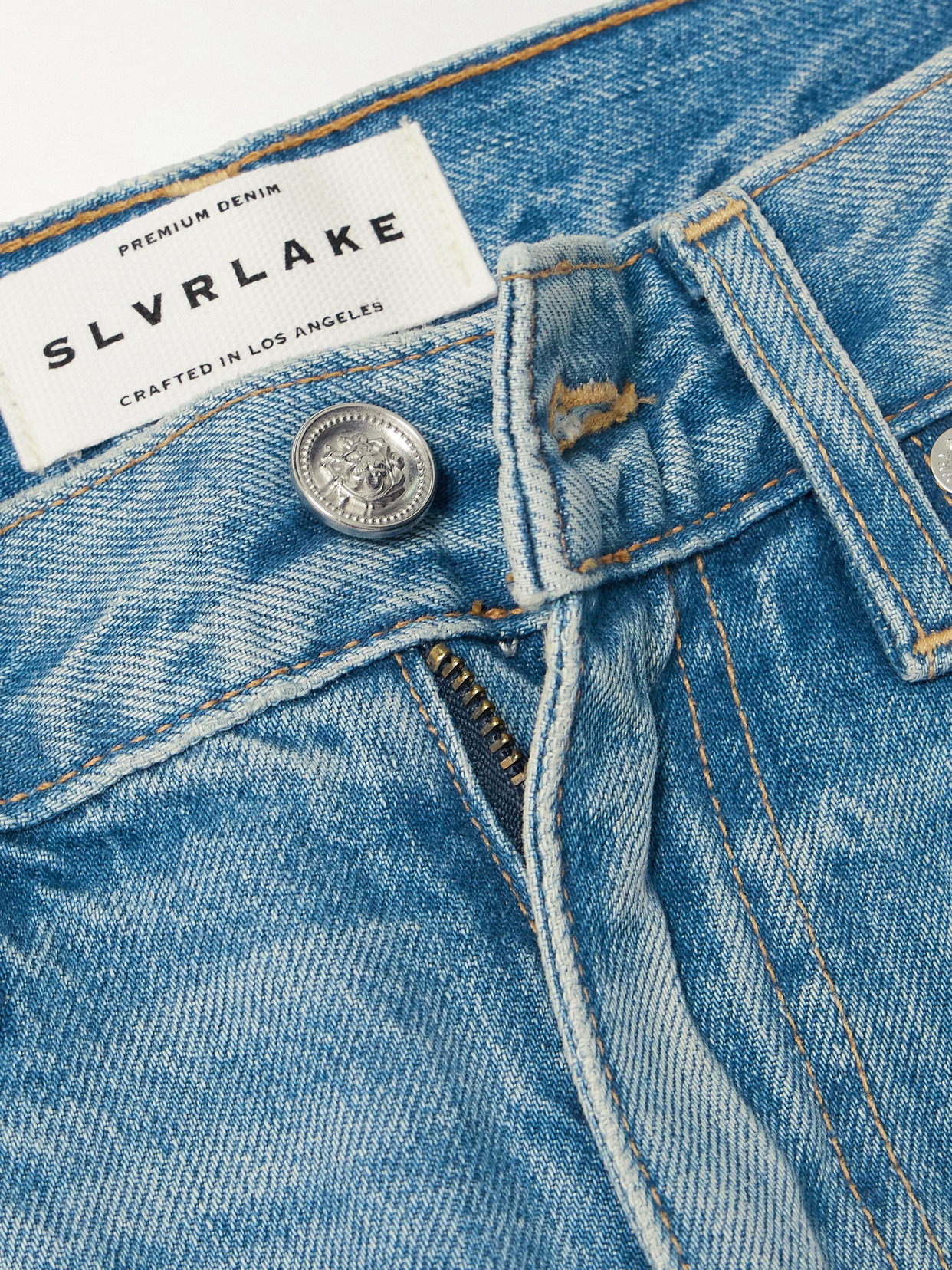 Virginia Distressed High-rise Slim-leg Jeans - 5