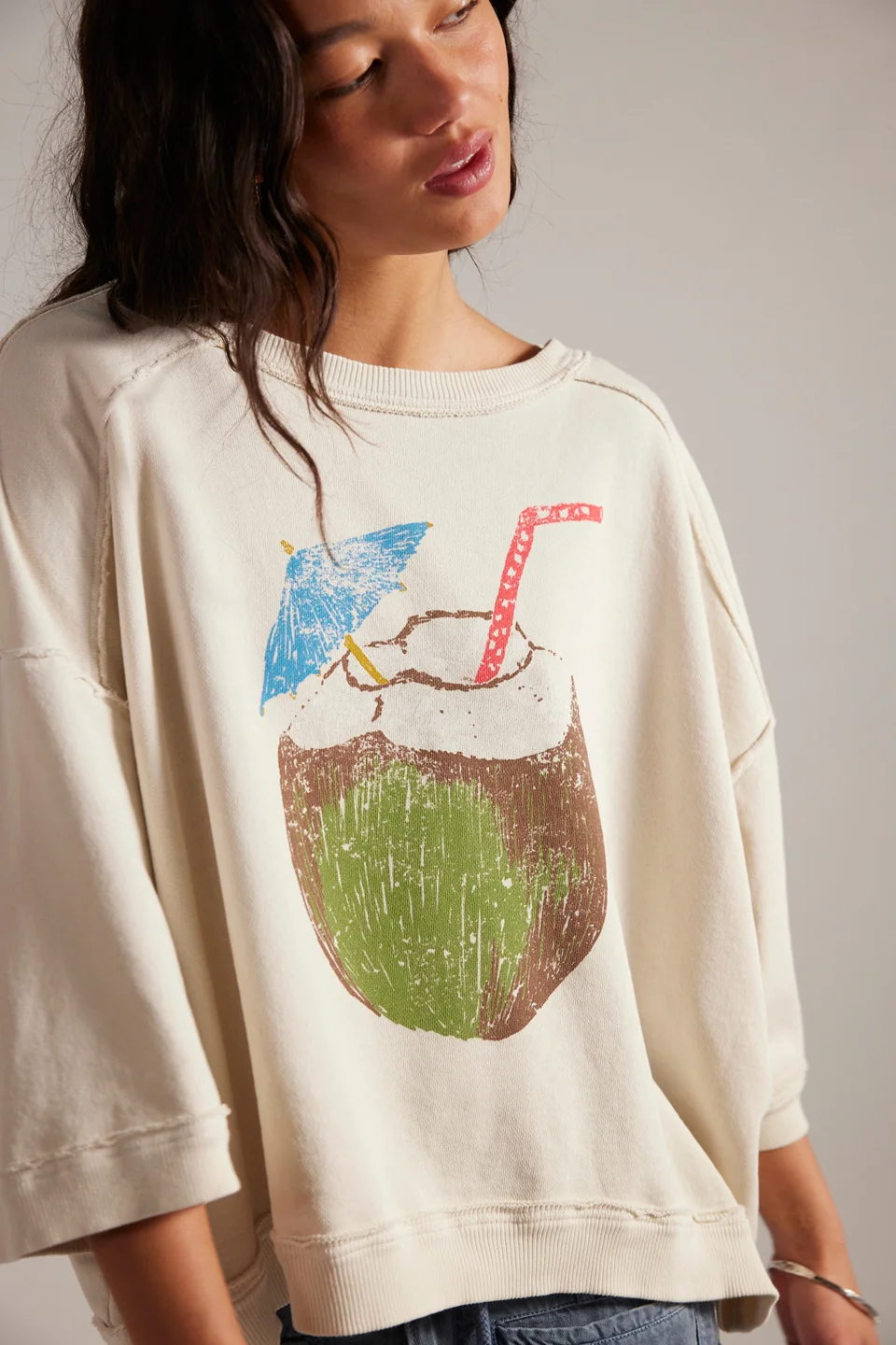 We The Free Everything Printed Pullover - 1