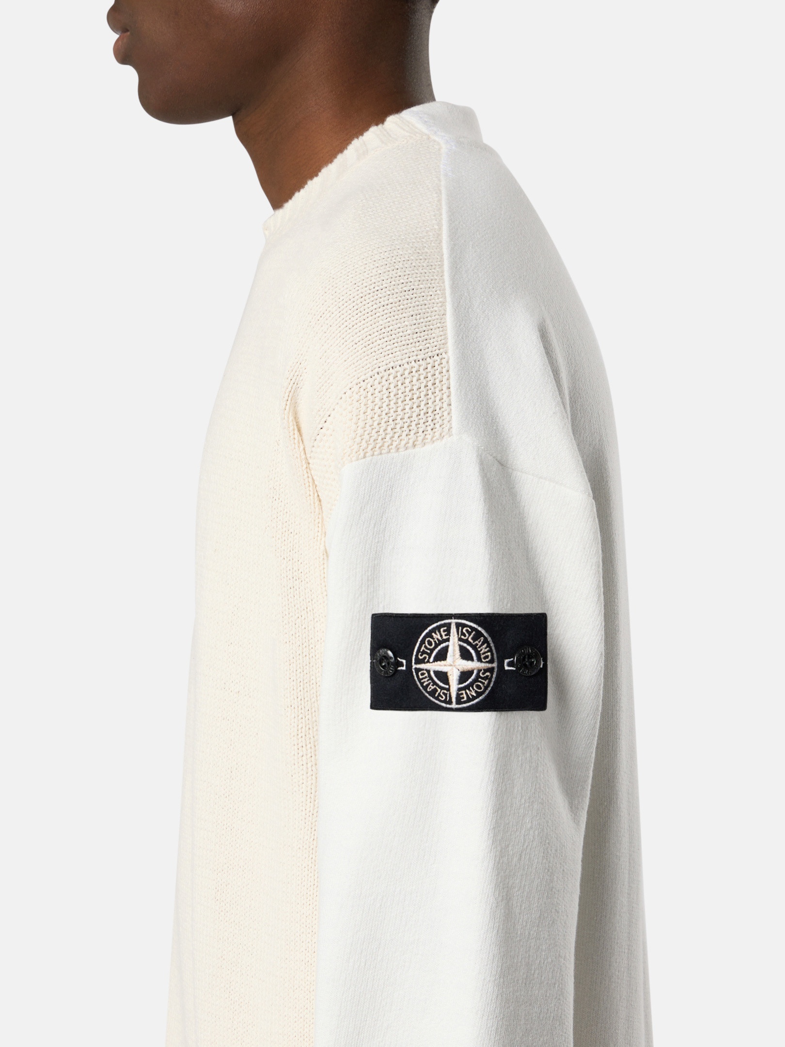 5100014 MIXED FABRIC COTTON_STONE ISLAND RAW BEAUTY - 4