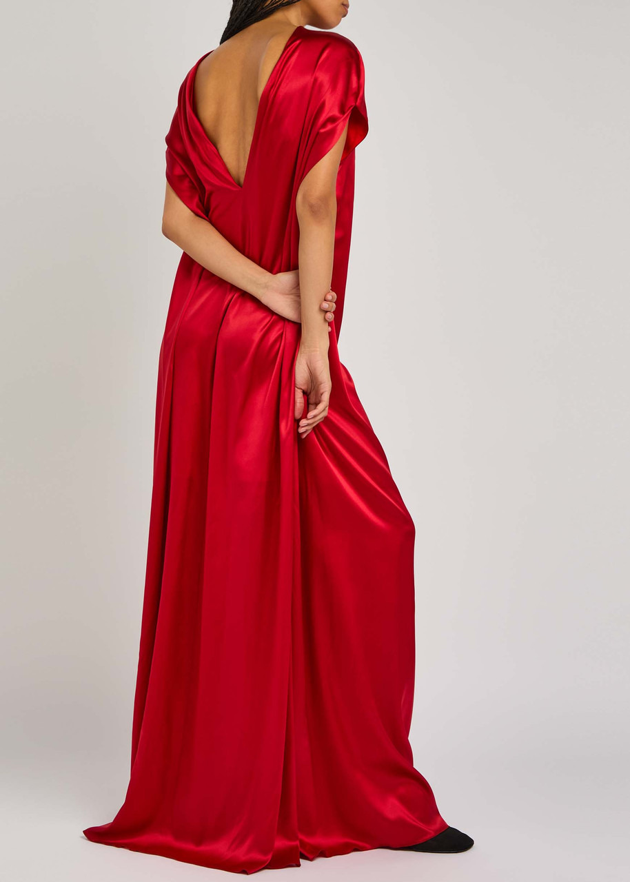 Dries Van Noten Diria Stretch-silk Satin Gown - 4