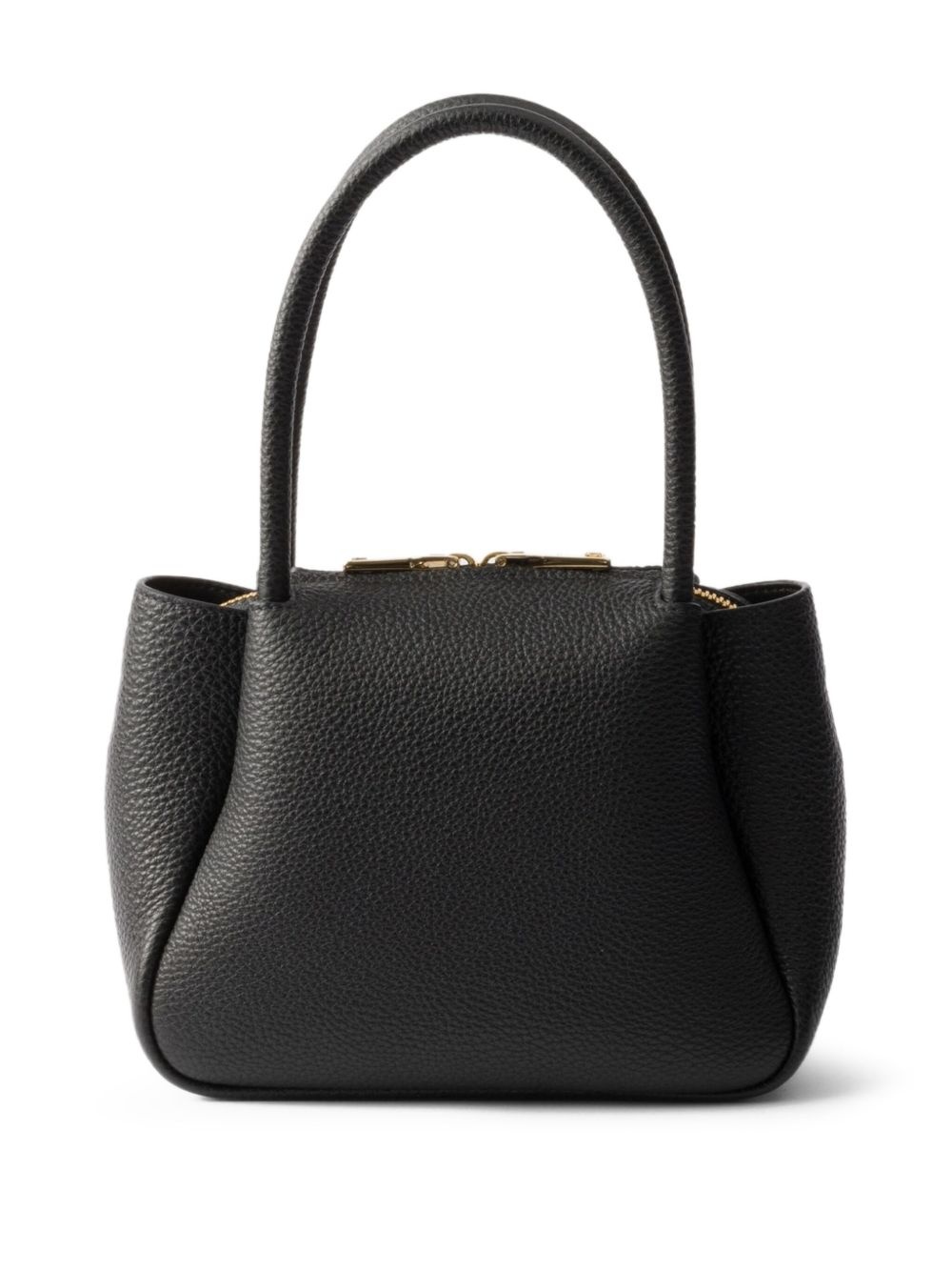 mini leather tote bag - 2