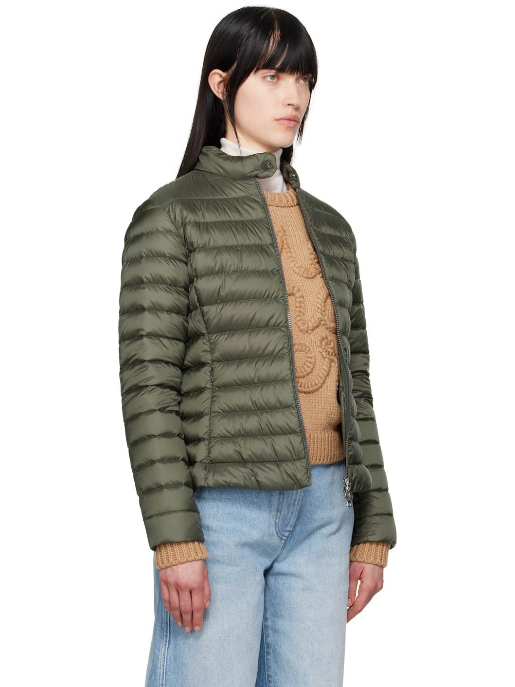 Green Igelle Short Down Jacket - 2